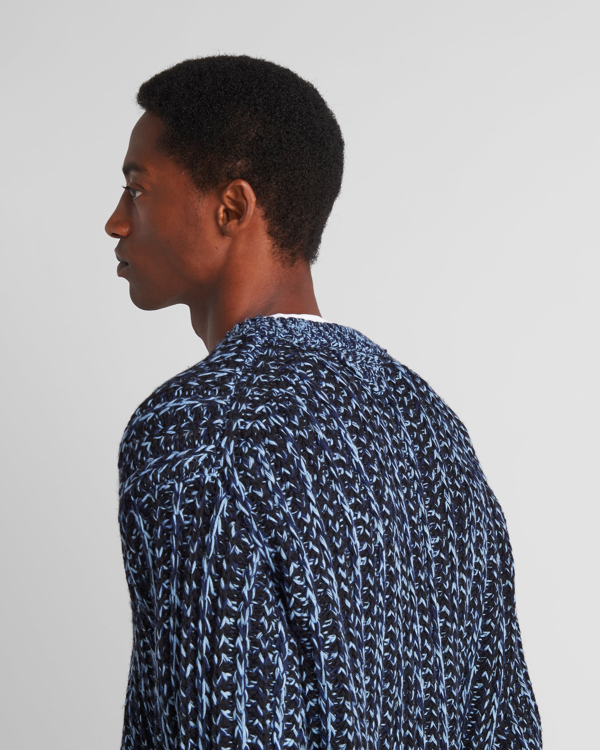 Wool and cashmere crew-neck sweater - 6