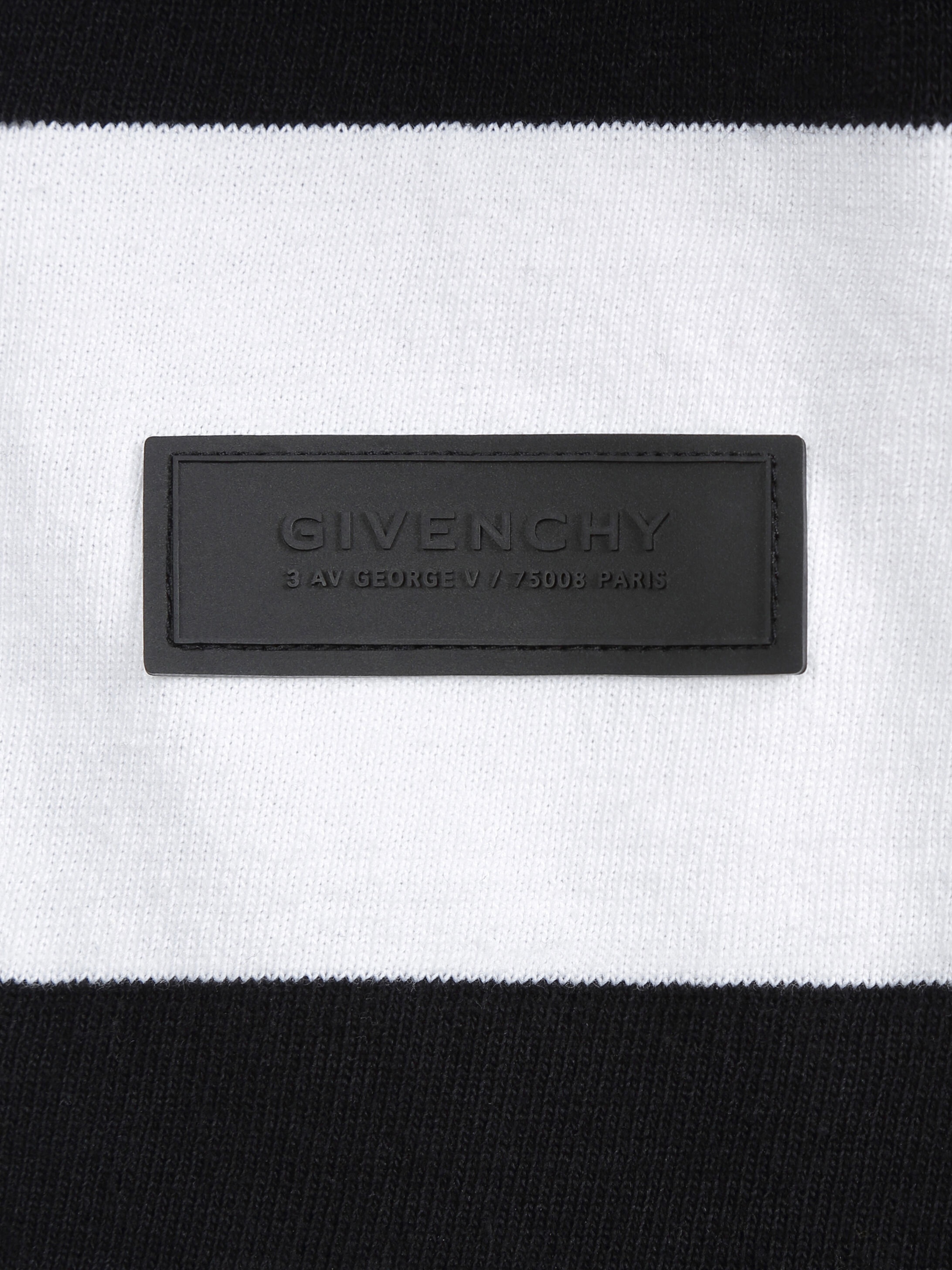 GIVENCHY patch striped t-shirt - 5