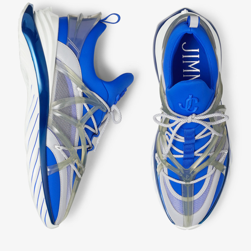 Cosmos/M
Ultraviolet Mix Neoprene and Mesh Low-Top Sneakers 6