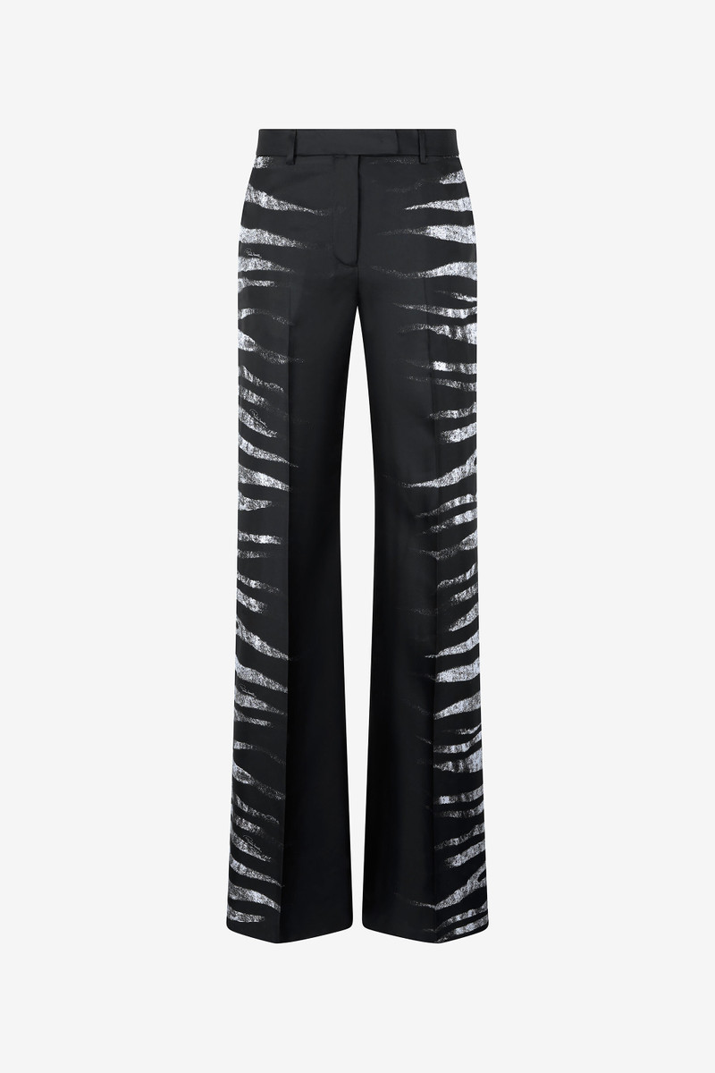 Pants With Side Zebra Print 1