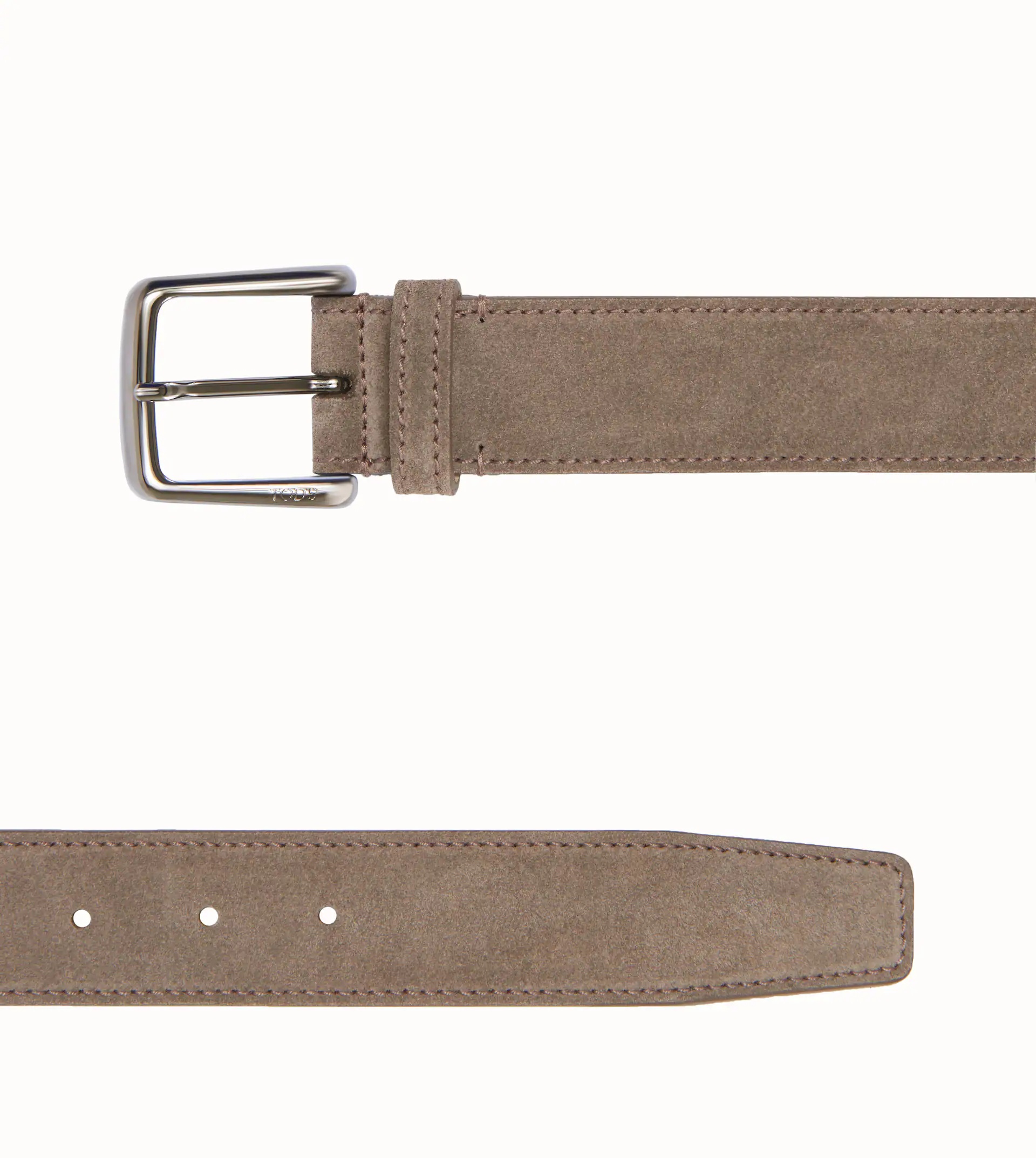 BELT IN SUEDE - BEIGE - 3
