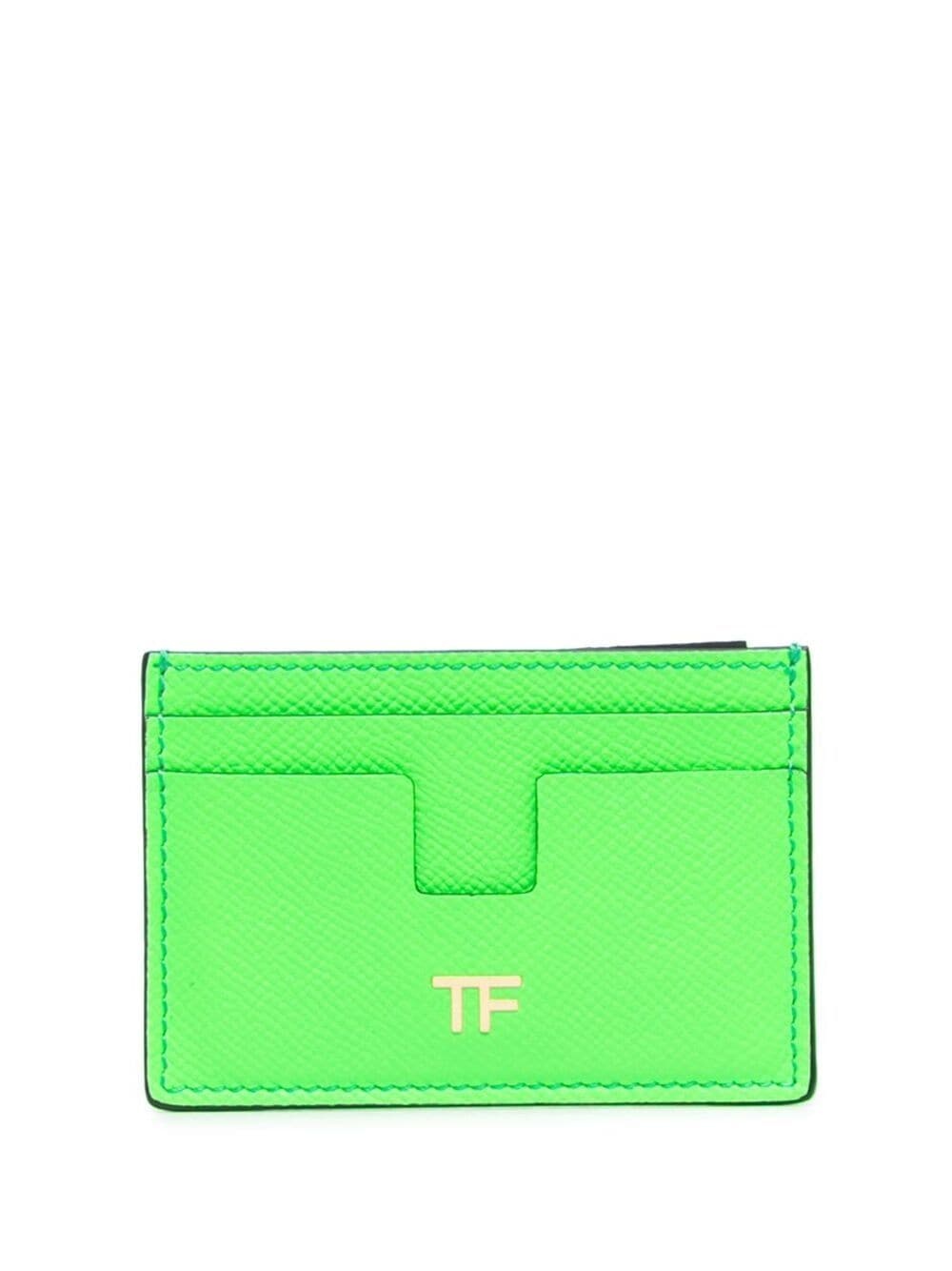 TF logo-plaque cardholder - 1