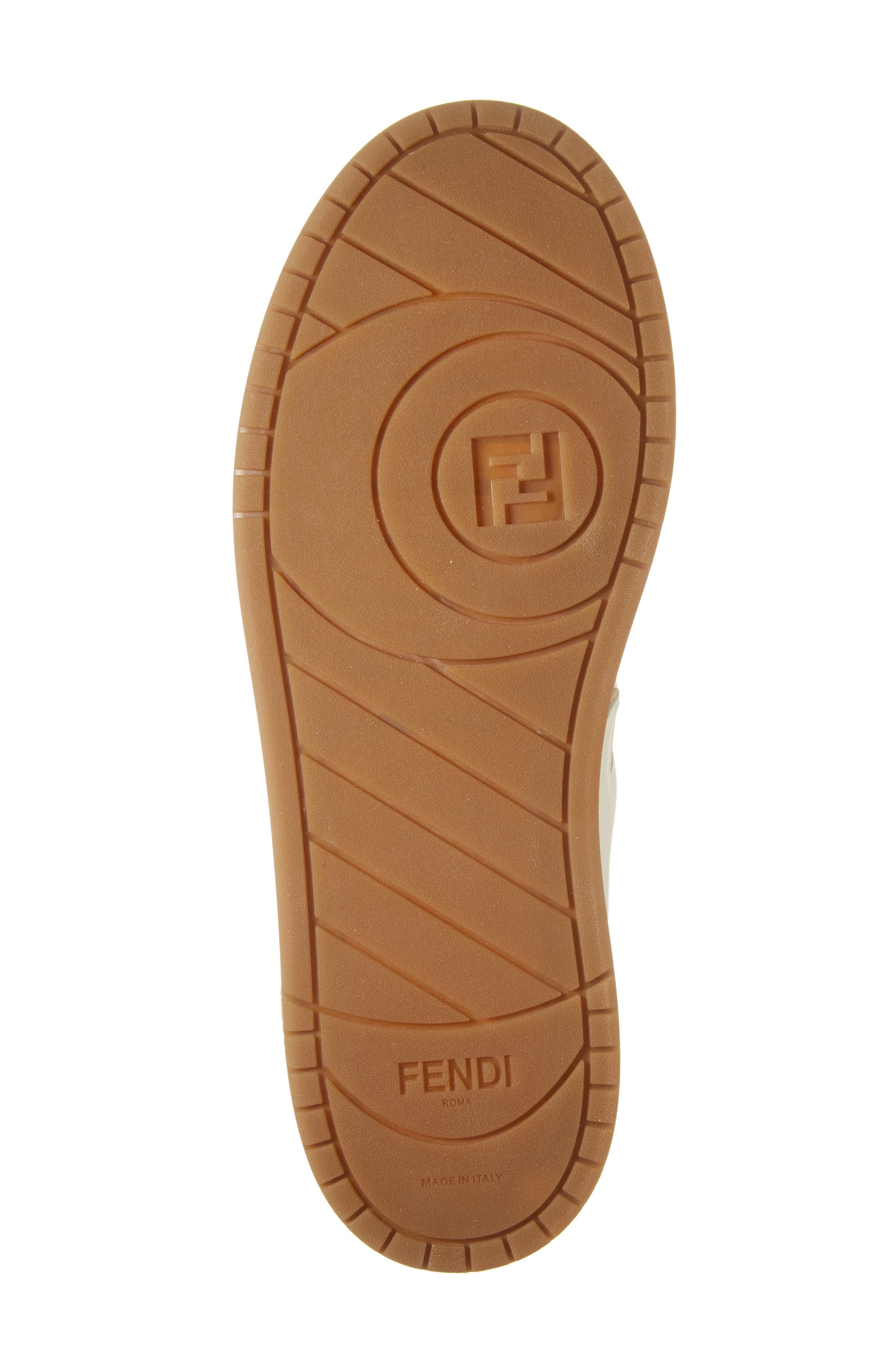 Fendi FF Match Sneaker in Noccio/bian/mou/mou at Nordstrom - 6