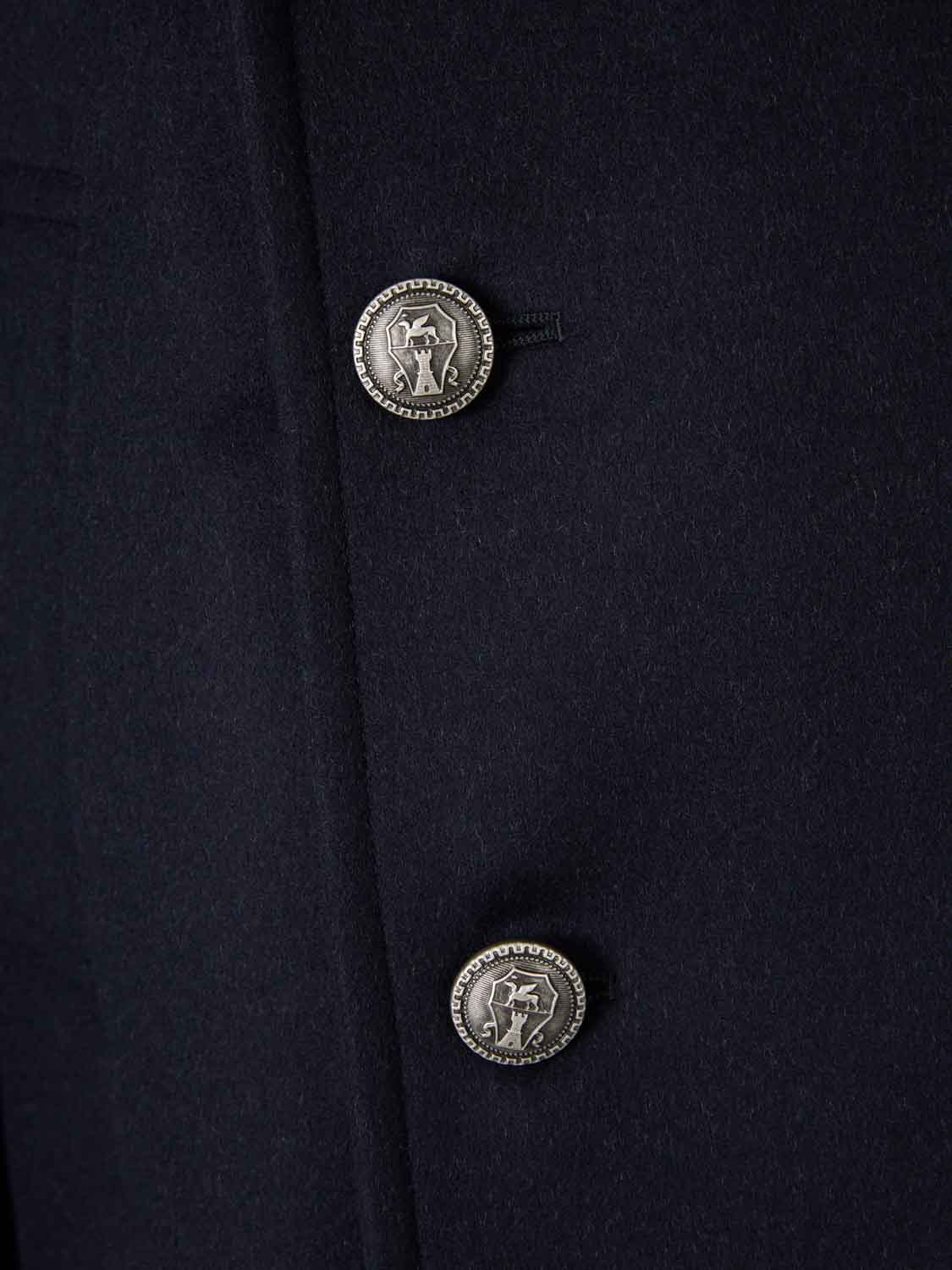 CROSSED LONG COAT - 4