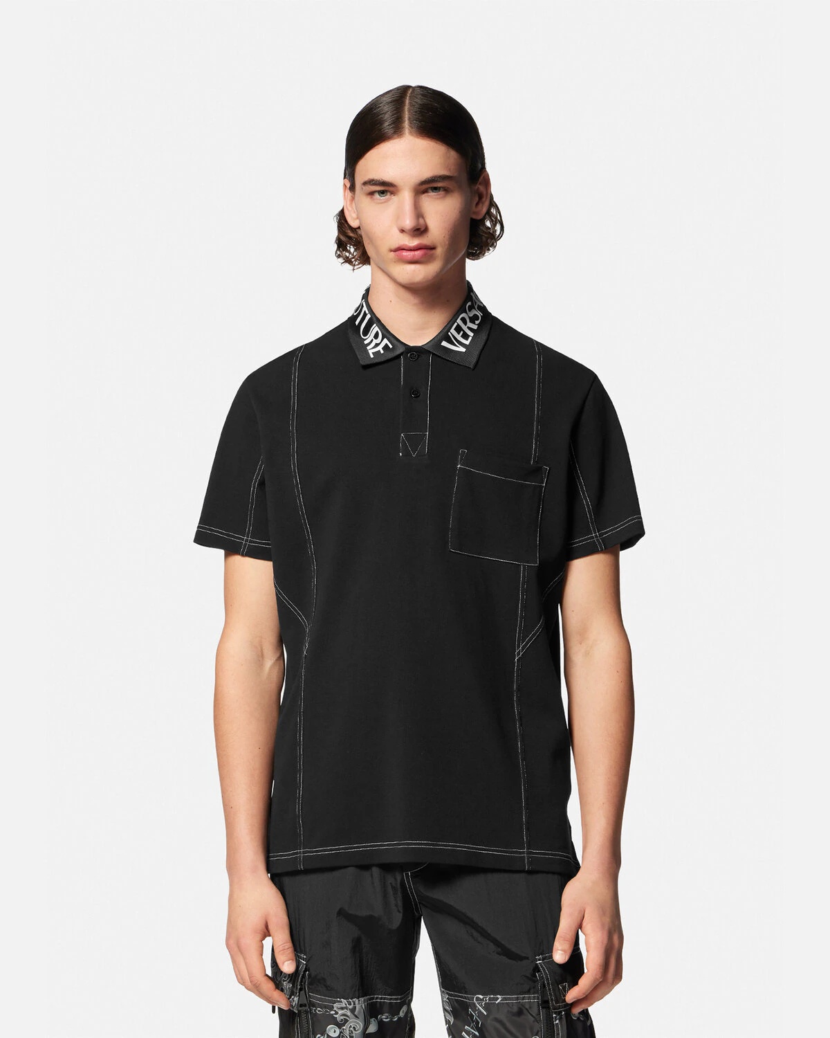 Logo Short-Sleeved Polo Shirt - 3