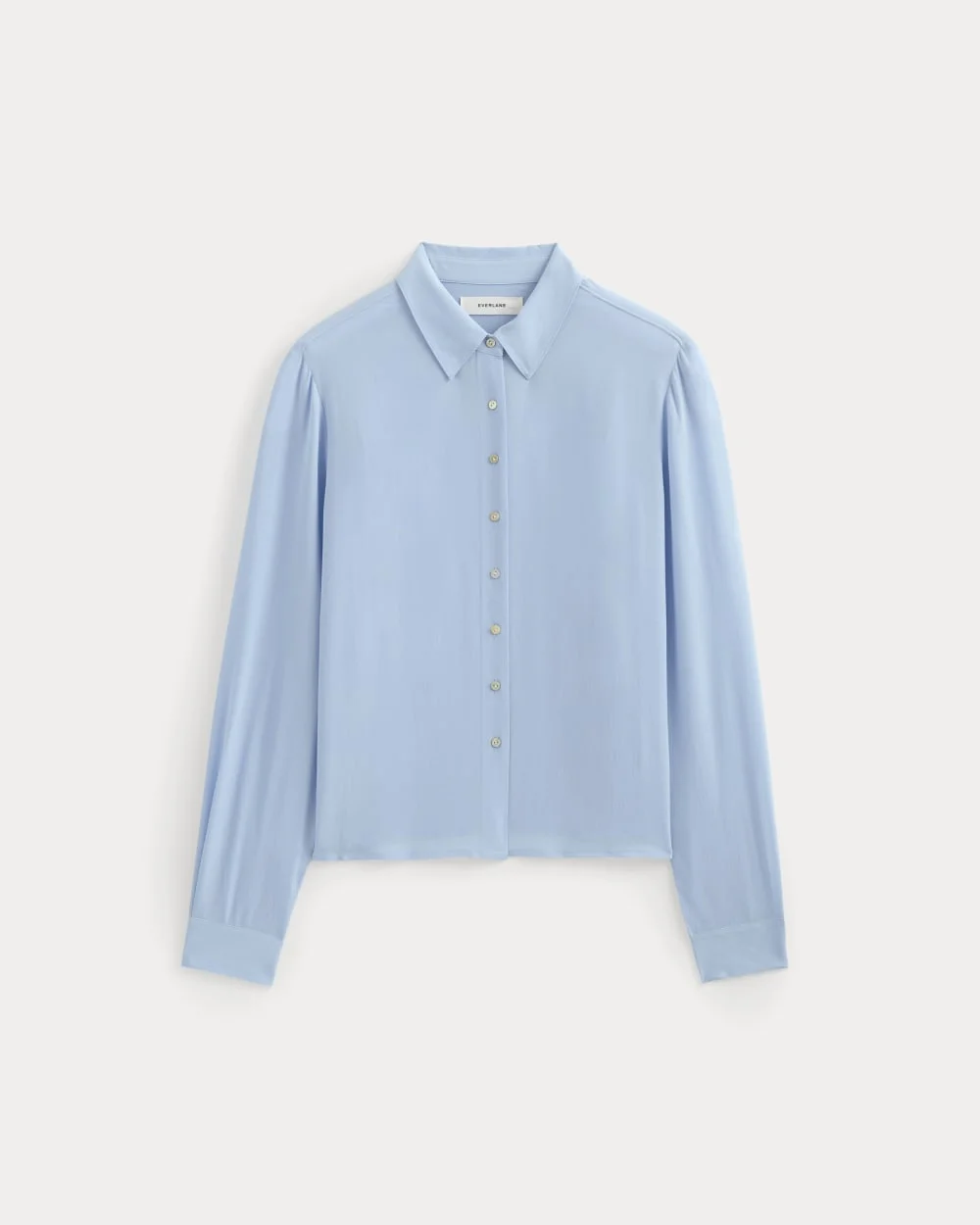 SHRUNKEN TOP IN WASHABLE SILK - 1