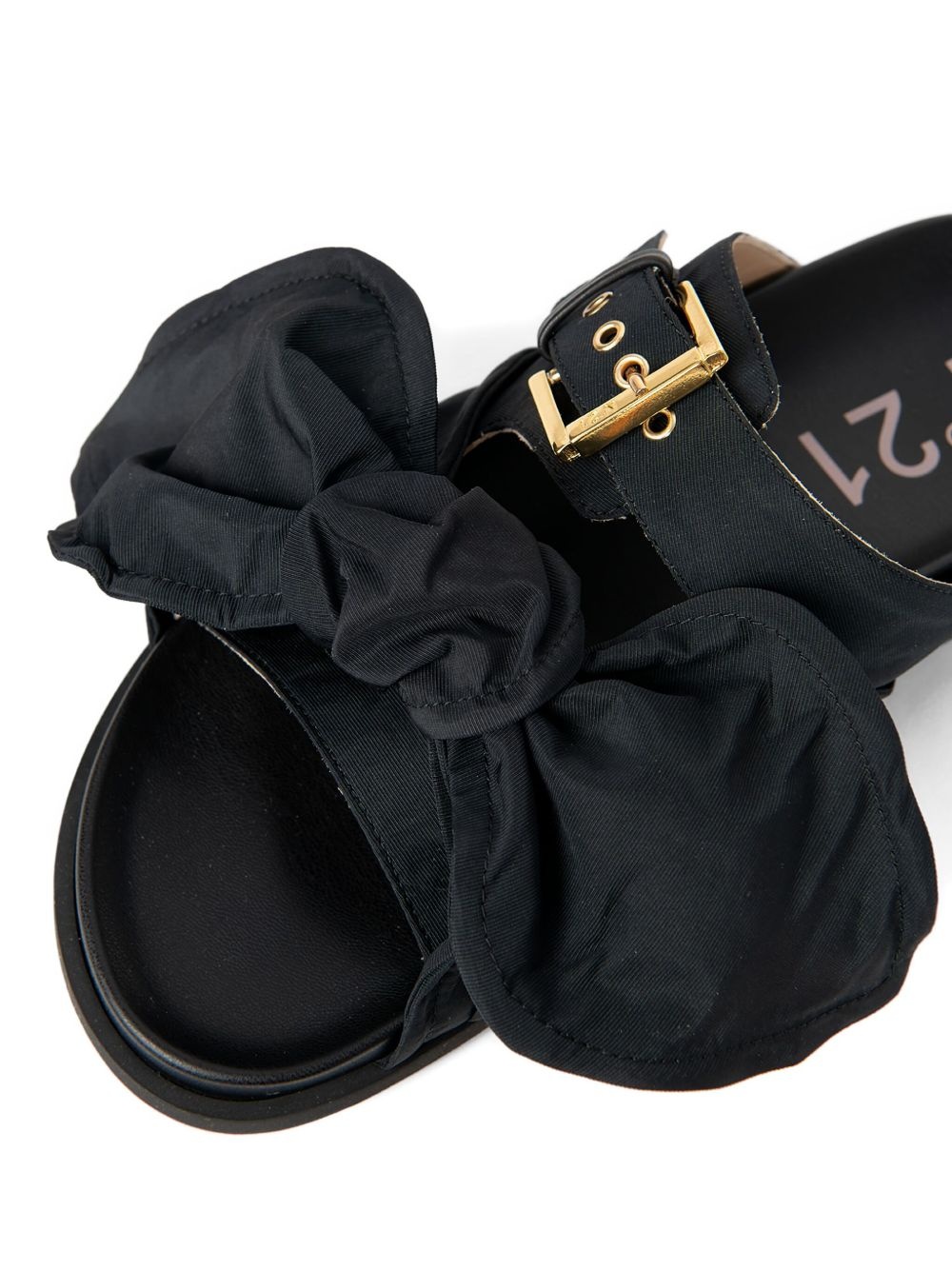 bow-detail sandals - 5