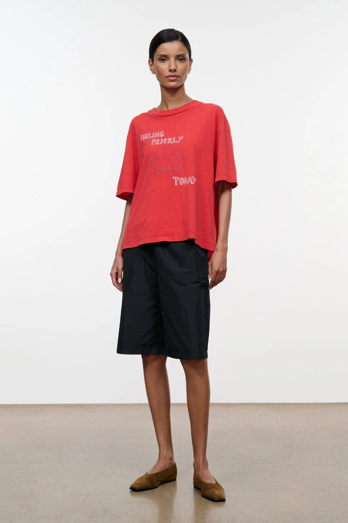STAUD MATEO BERMUDA SHORT BLACK - 1