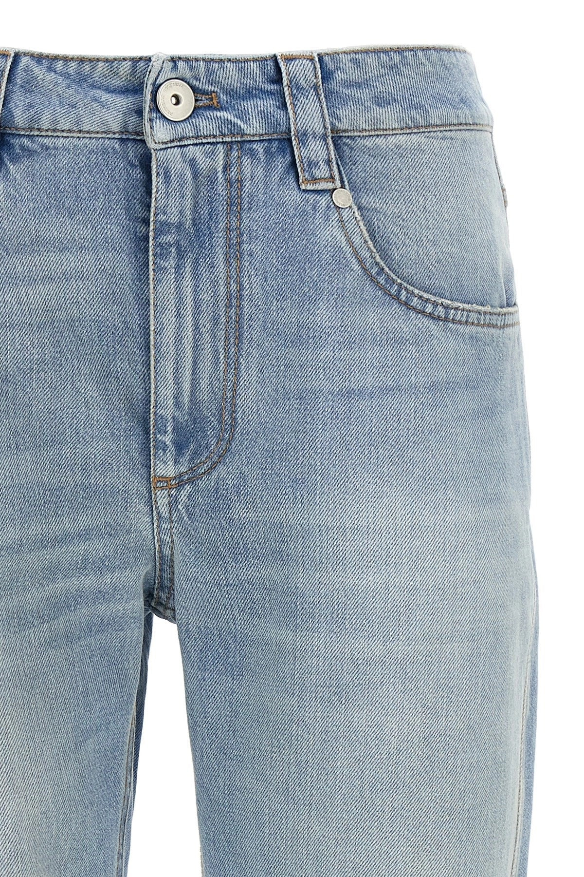 Brunello Cucinelli Women Straight Leg Jeans - 3
