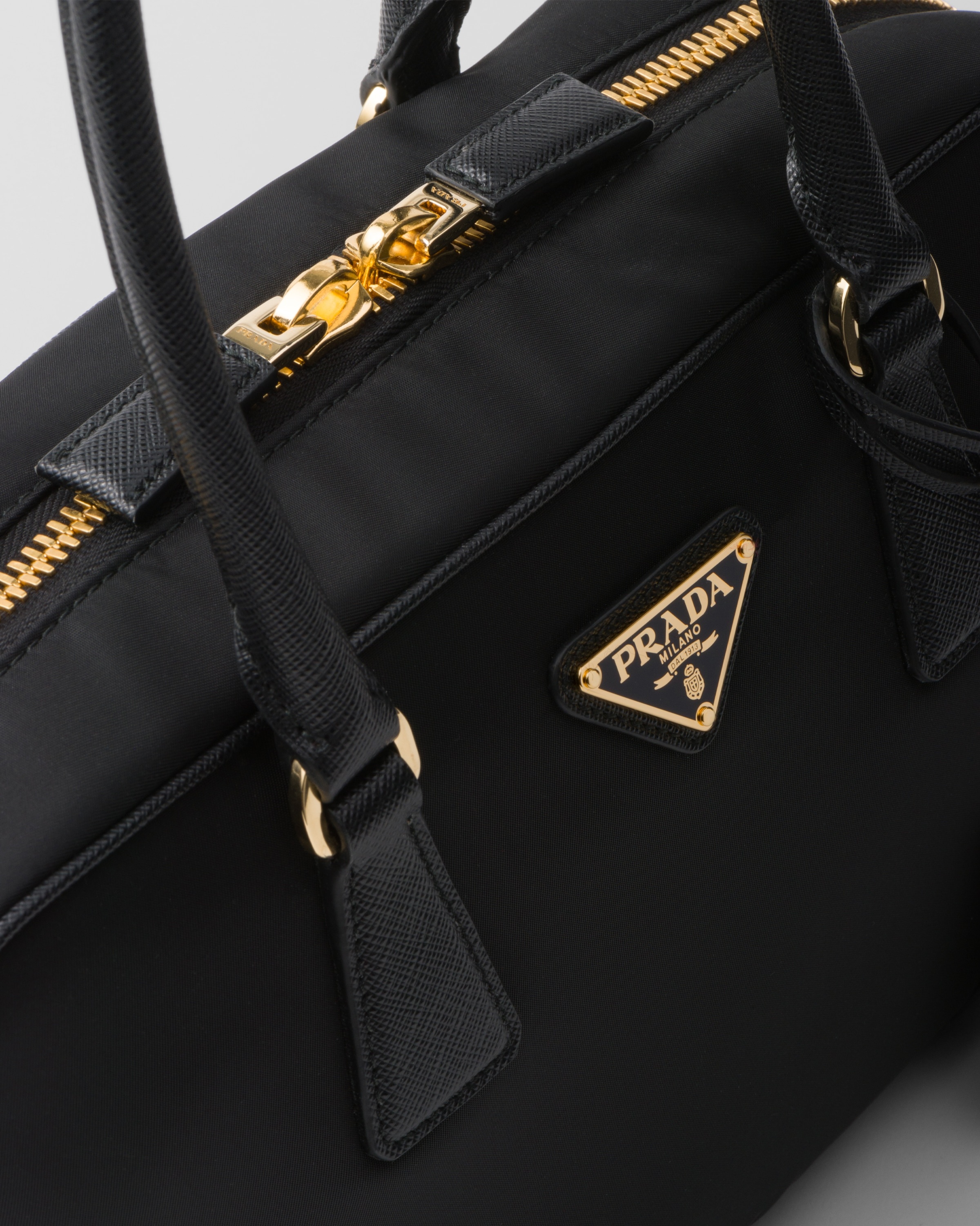 Prada Re-Edition 1978 medium Re-Nylon and Saffiano leather two-handle bag - 5