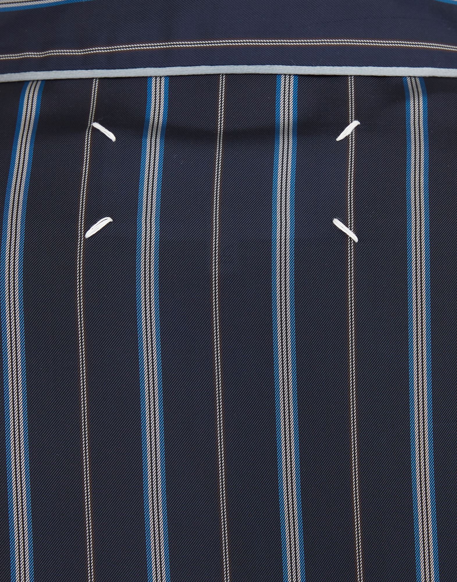 Pinstripe cupro shirt - 6