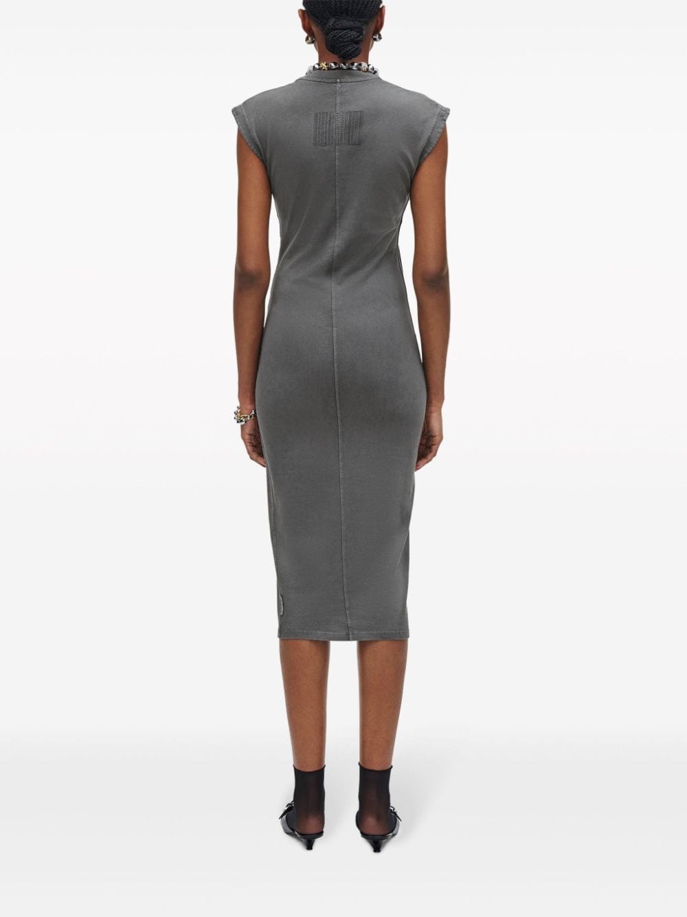 Seamed Up sleeveless midi dress - 4