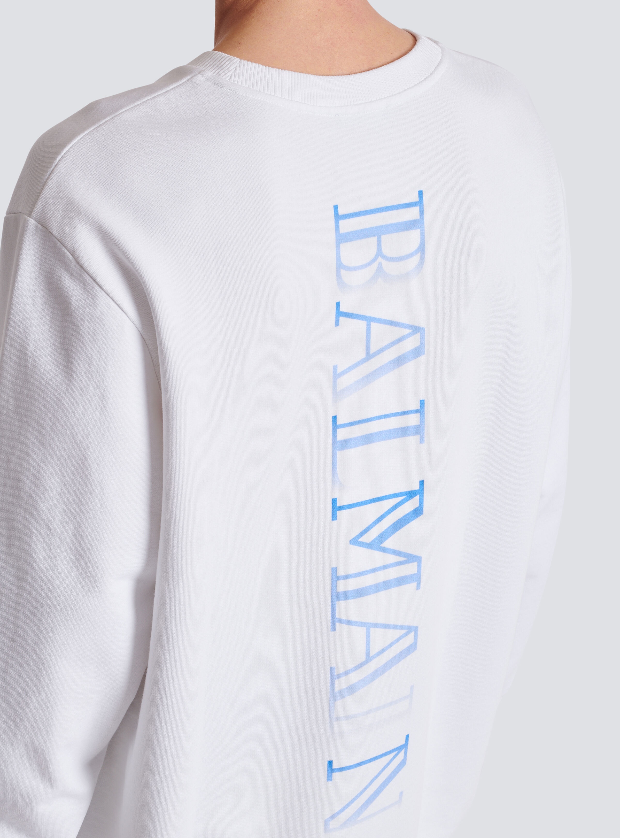 Sweatshirt with rubber patch - 7