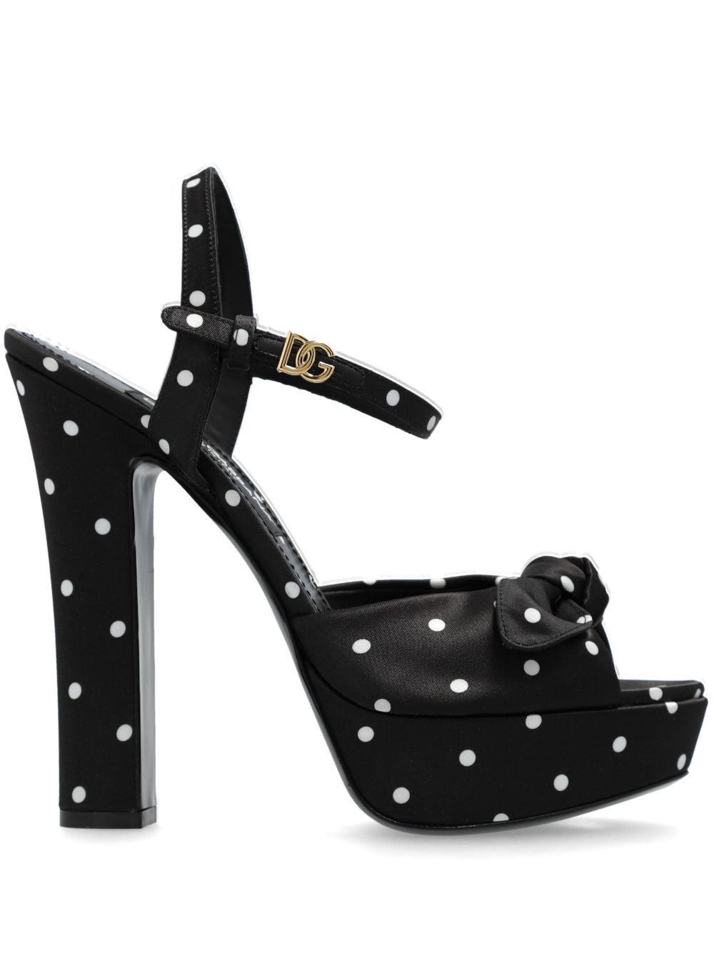 150mm polka-dot sandals - 1