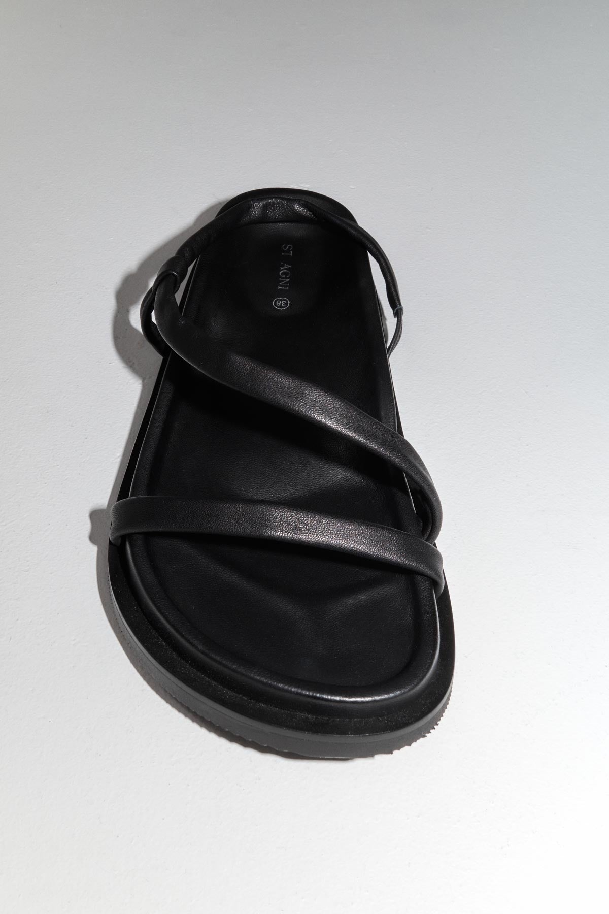 Twist Sandal - Black - 1