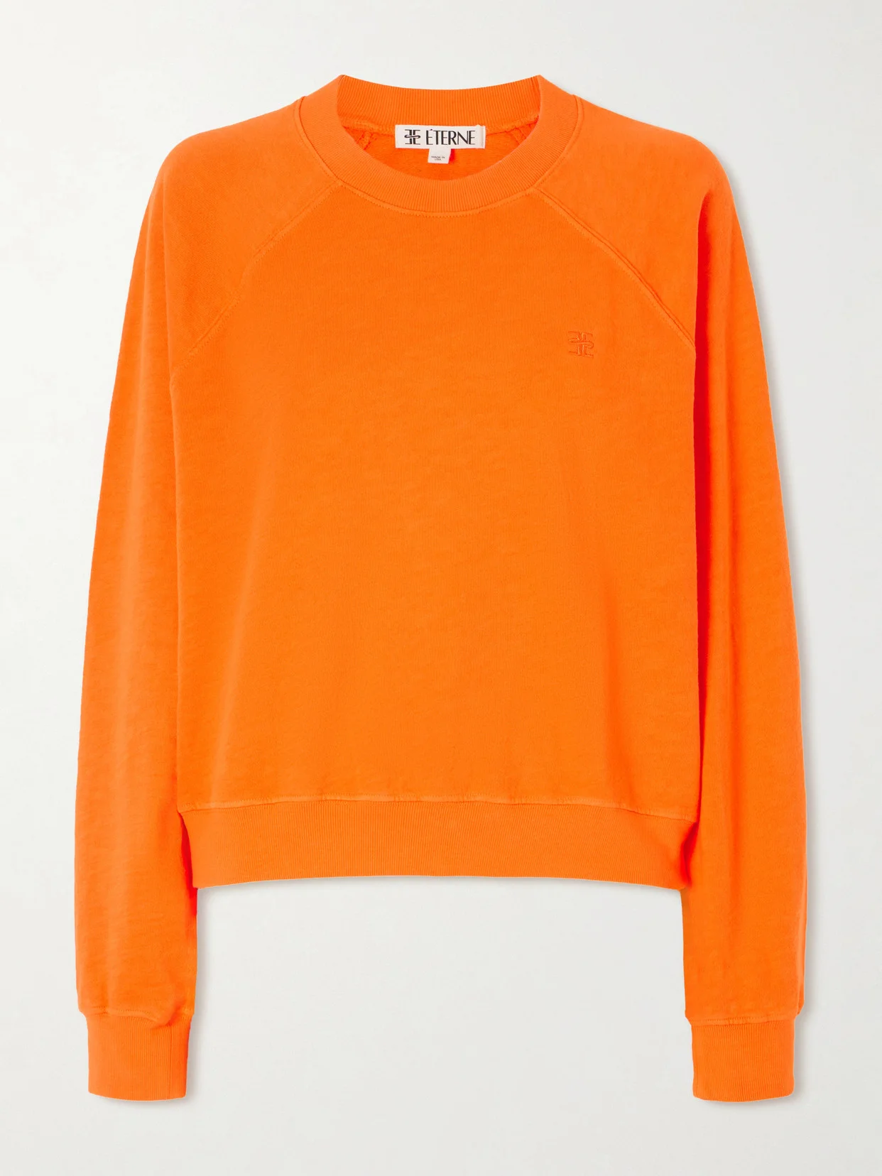 Sonny Embroidered Cotton-jersey Sweatshirt - 1