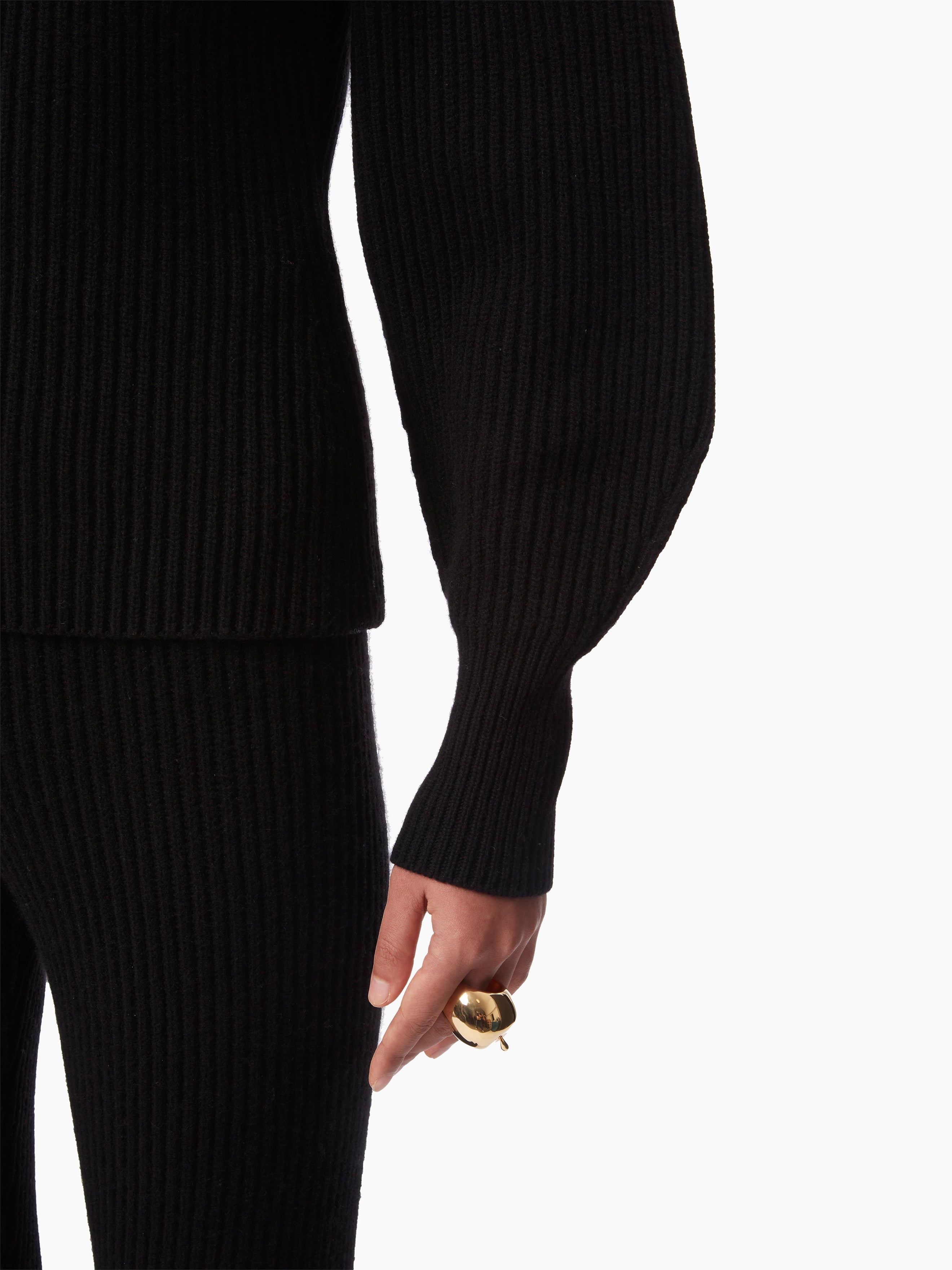COCOON SLEEVE TURTLENECK SWEATER - 3