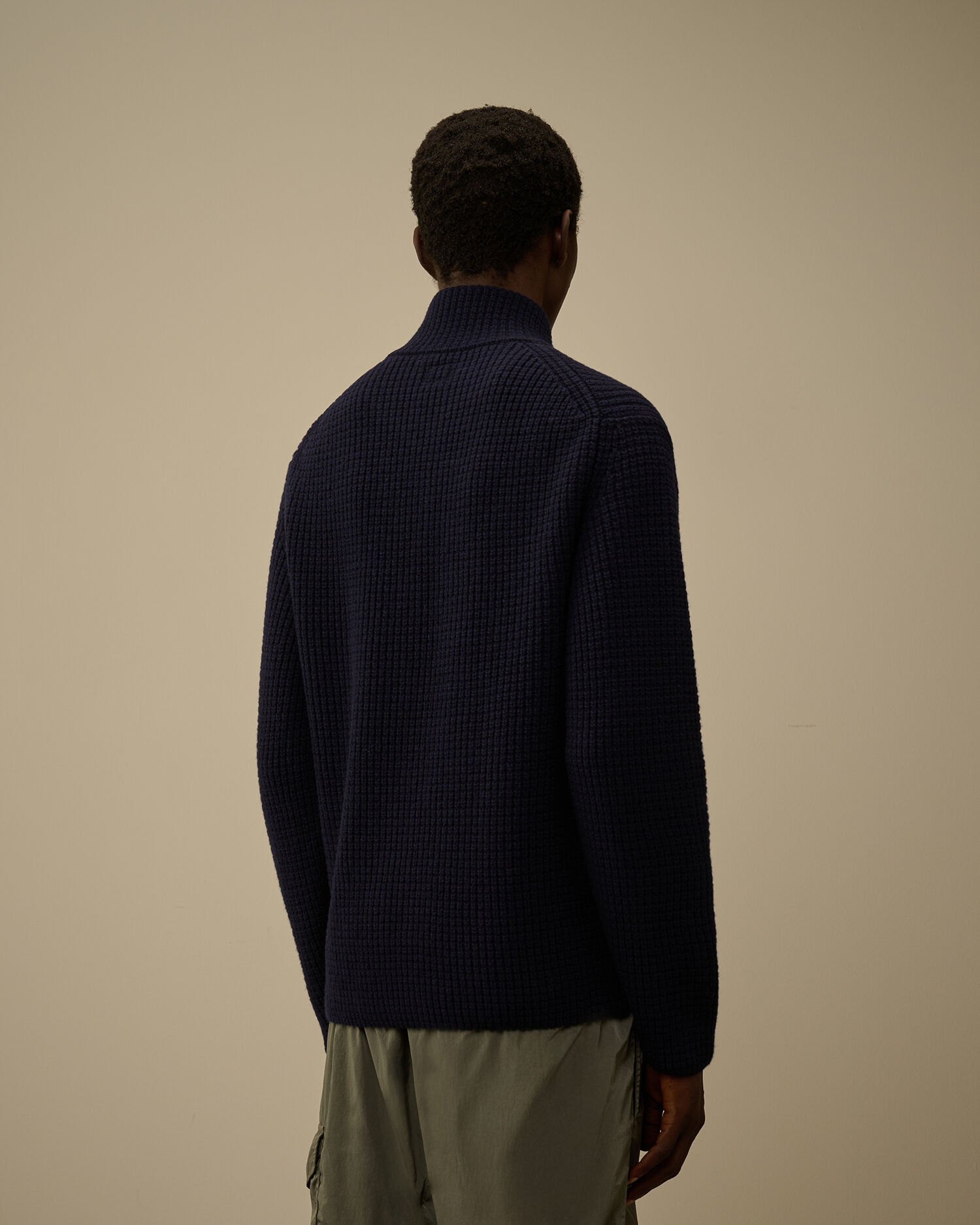 Lambswool GRS Full Zip Sweater - 4
