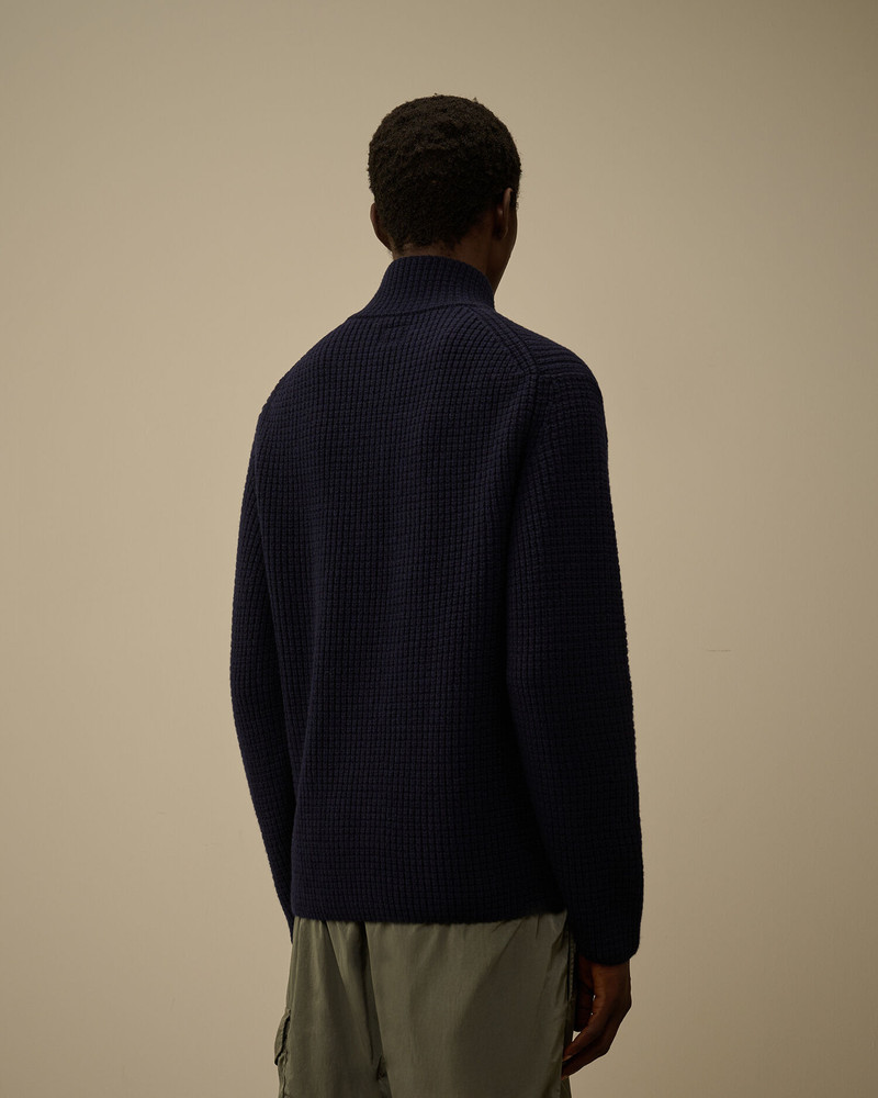 Lambswool GRS Full Zip Sweater 4