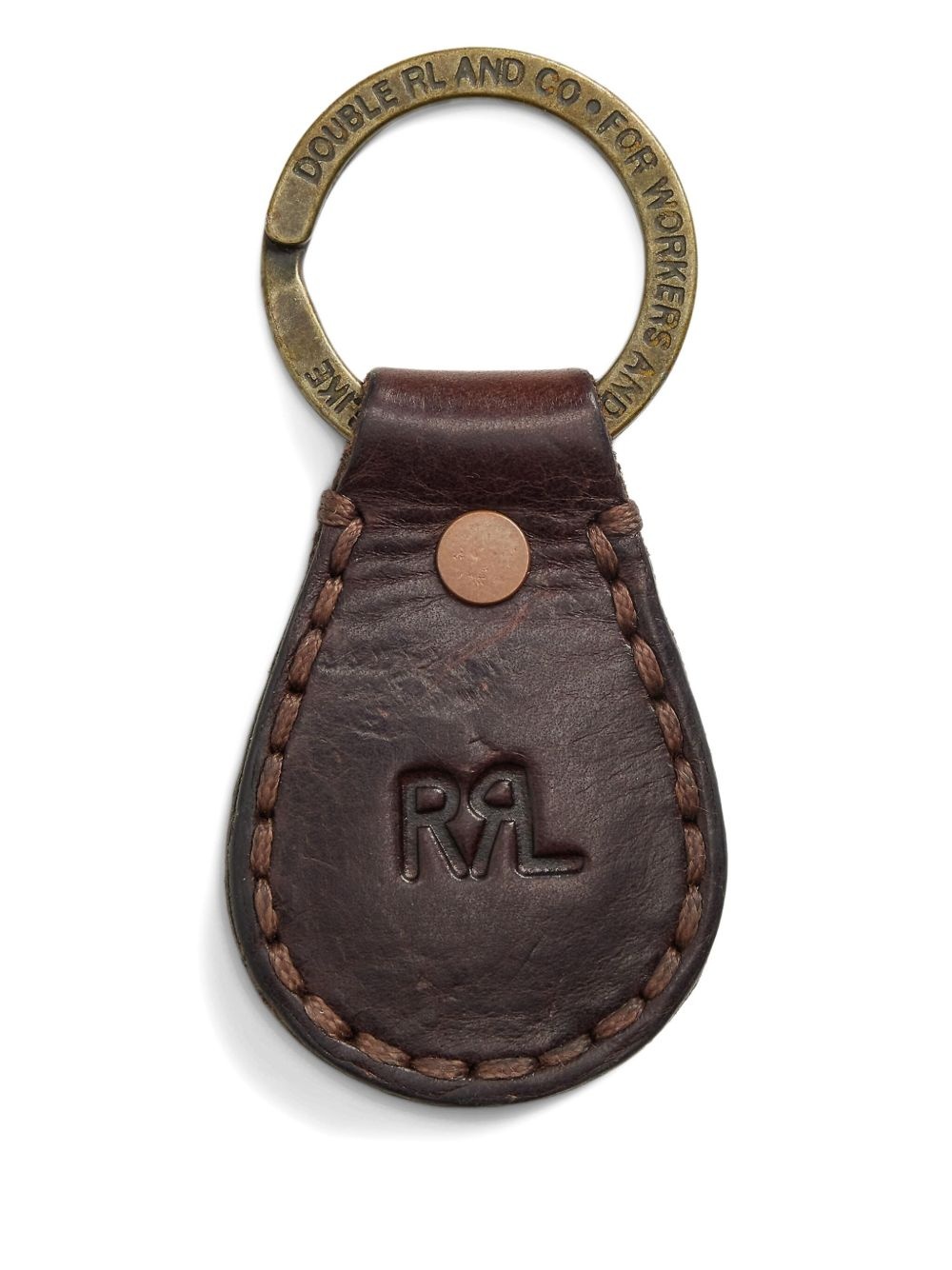 leather keyring - 2
