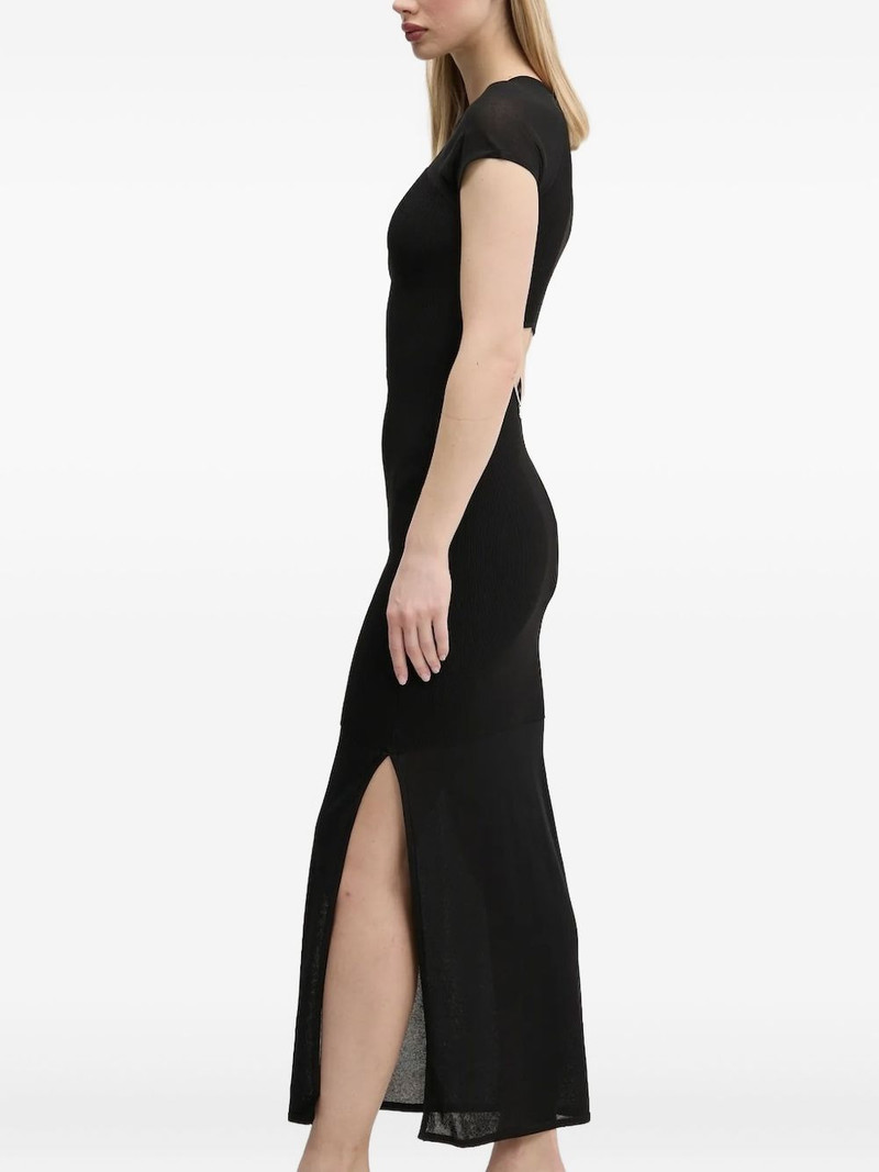 HUGO ribbed midi dress outlook