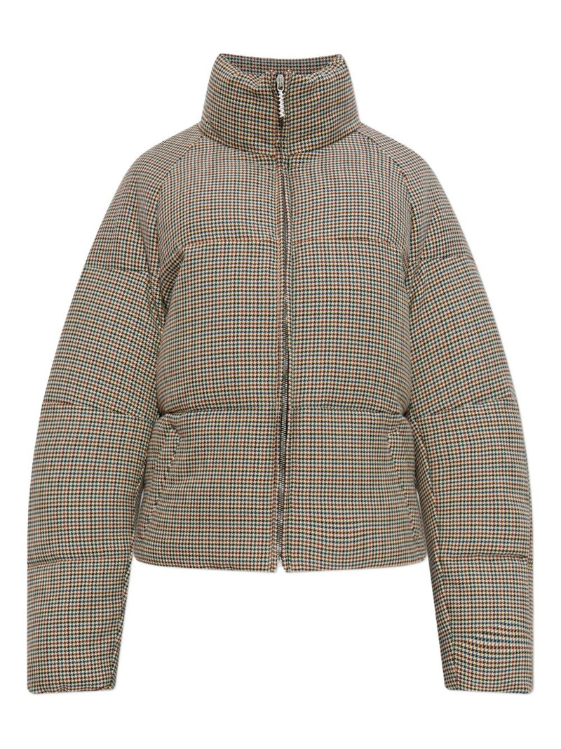 houndstooth puffer jacket 1