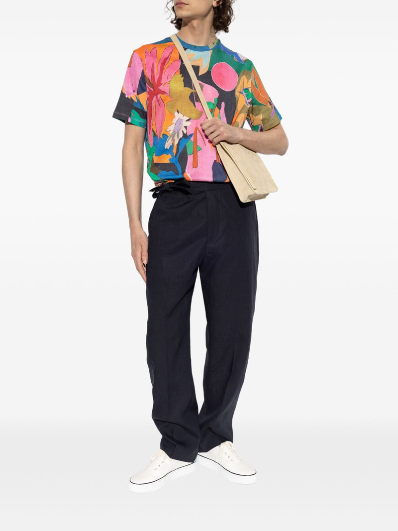 Paul Smith abstract floral-print T-shirt outlook