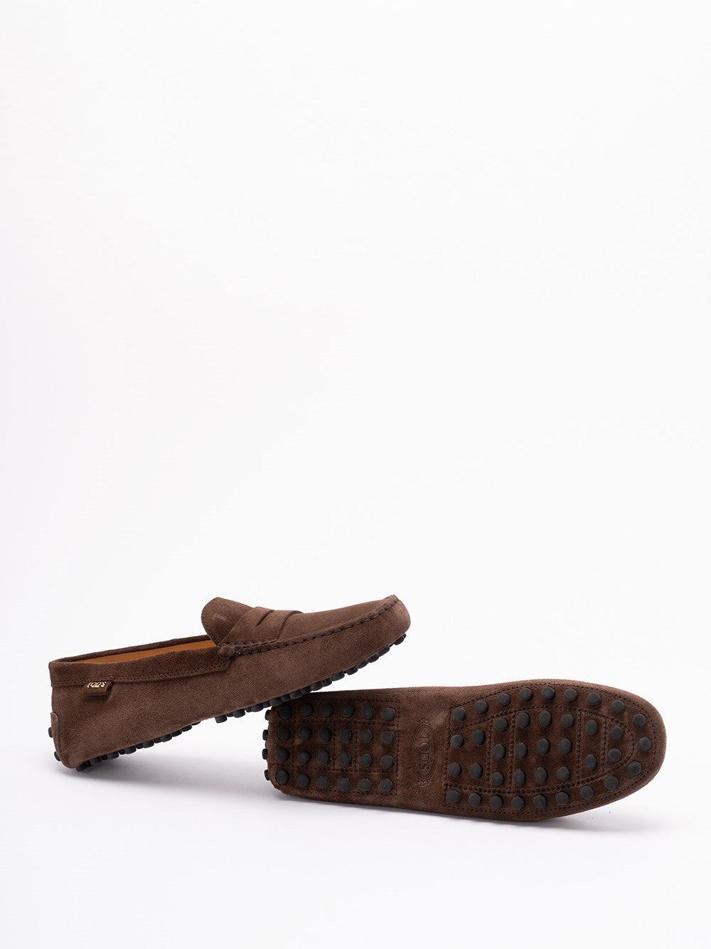 Tod's Women `Gommino` Driving Shoes In Suede - 4