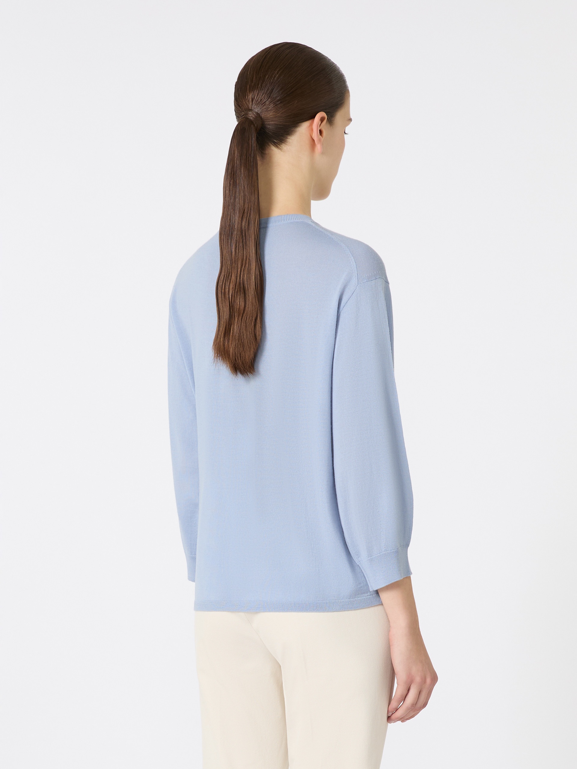 AMICO Relaxed-fit wool yarn sweater - 4