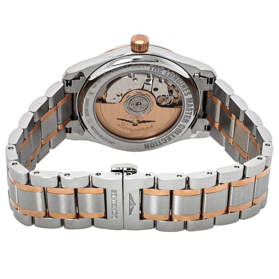 Longines The Longines Master Collection Automatic Diamond White Mother of Pearl Dial Ladies Watch L2 - 3