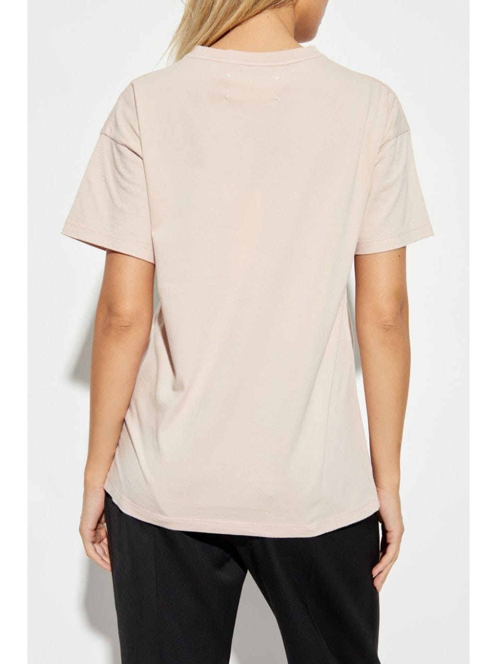 logo-embroidered cotton t-shirt - 4