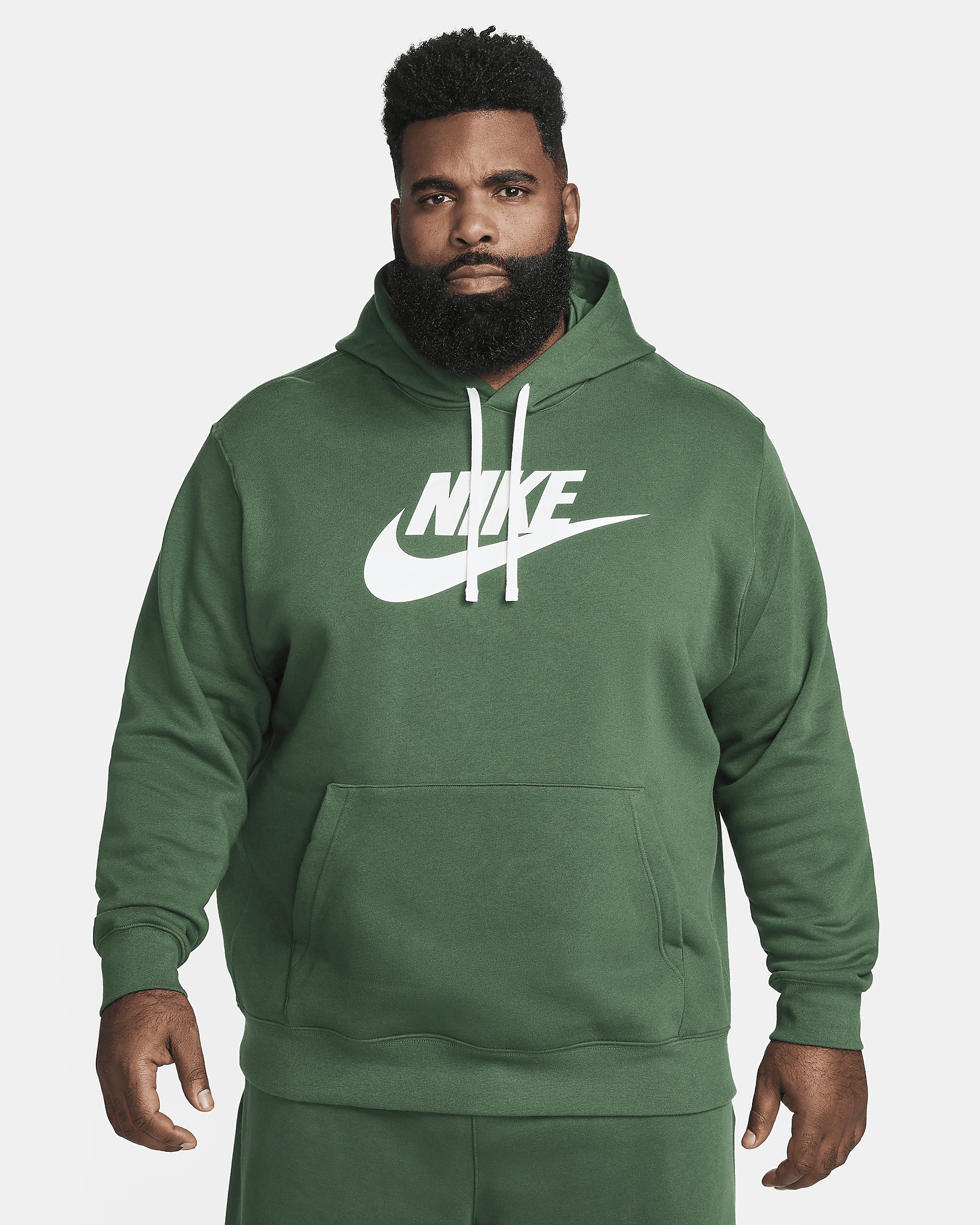 Men's Nike Sportswear Club Fleece Graphic Pullover Hoodie - 6