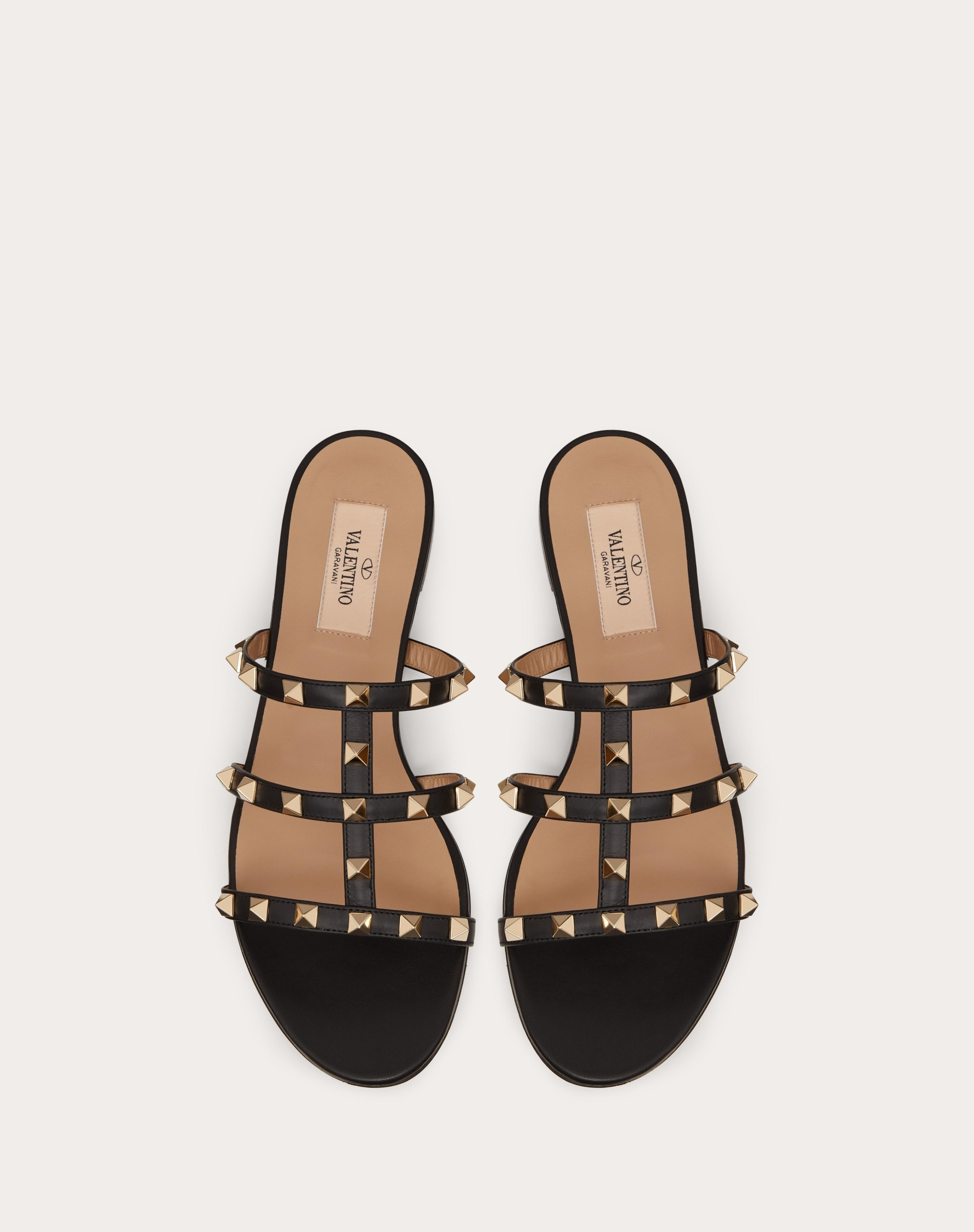 ROCKSTUD FLAT SLIDE SANDAL - 4