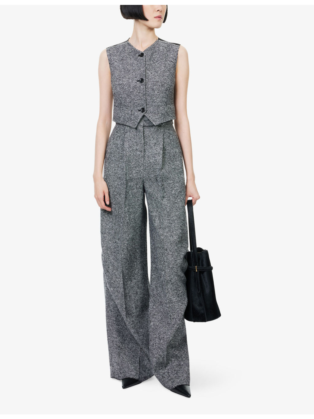 Beato V-Neck Wool And Silk Waistcoat - 2