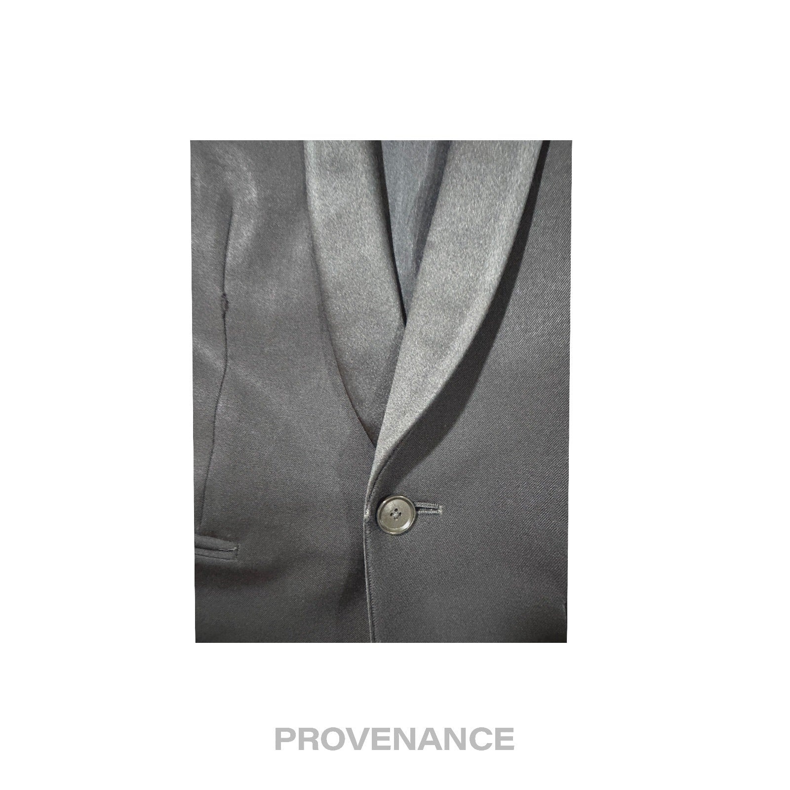 Saint Laurent Paris SLP Destroyed Tuxedo Dinner Jacket 44 - 6