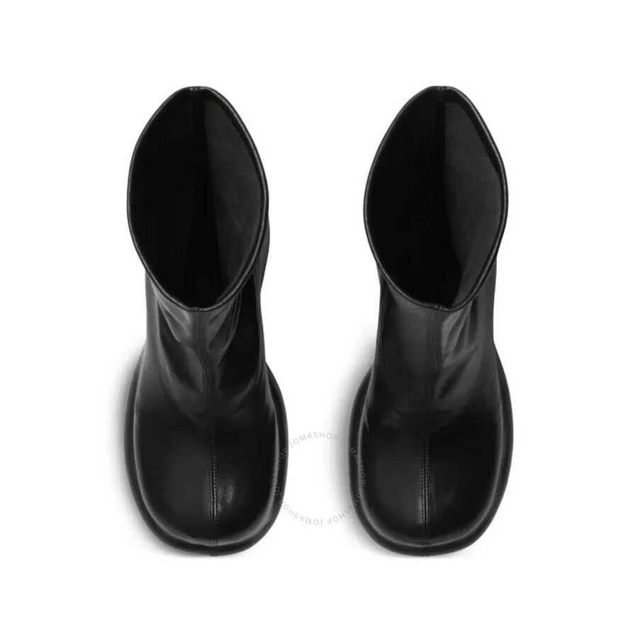 Burberry High Wedge Heel Pillar Boots - 3