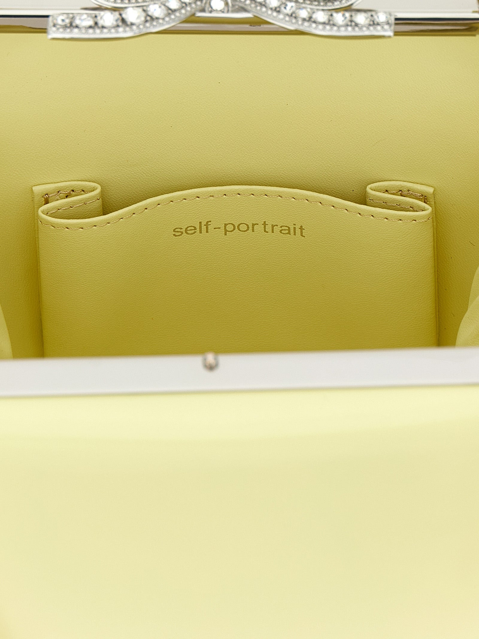 Self Portrait Women 'Yellow Leather Bag' Handbag - 4