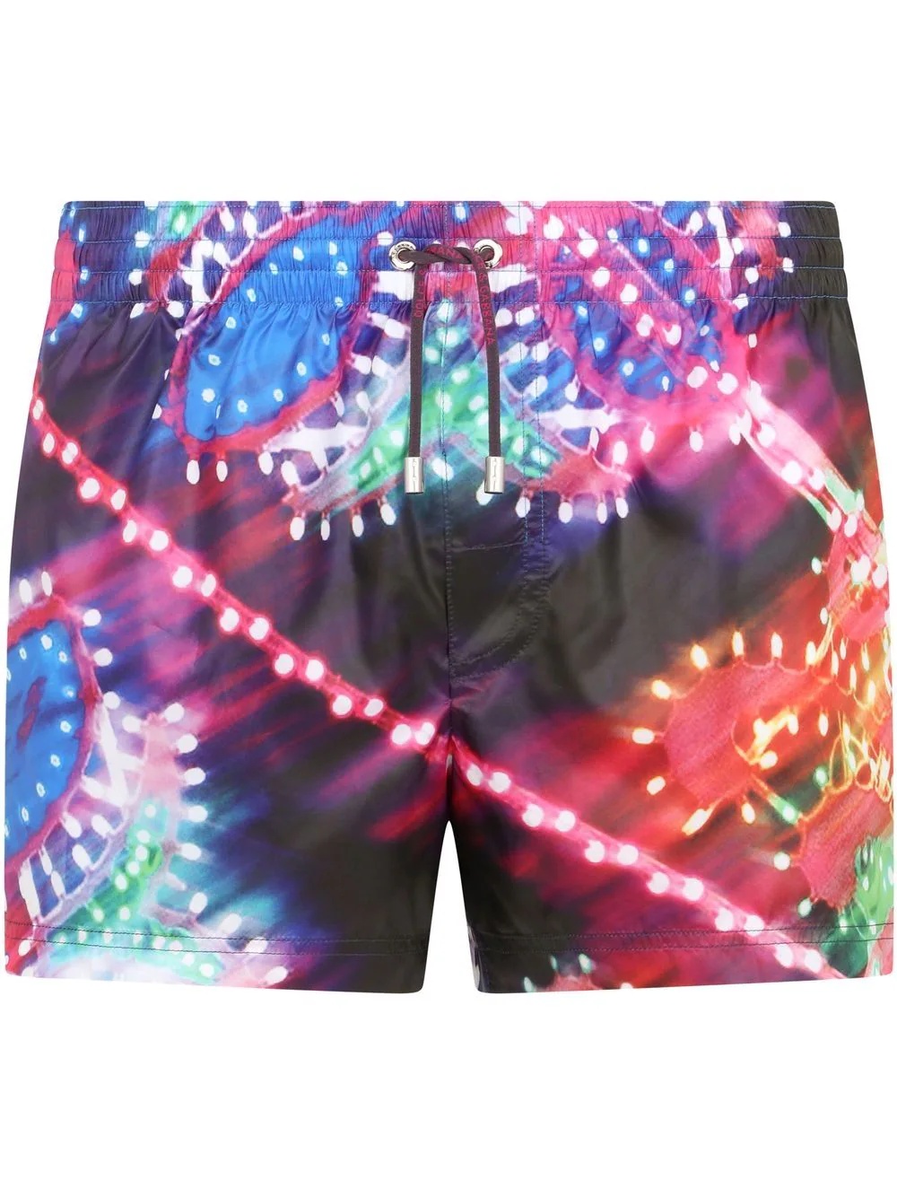 graphic-print swimming trunks - 1