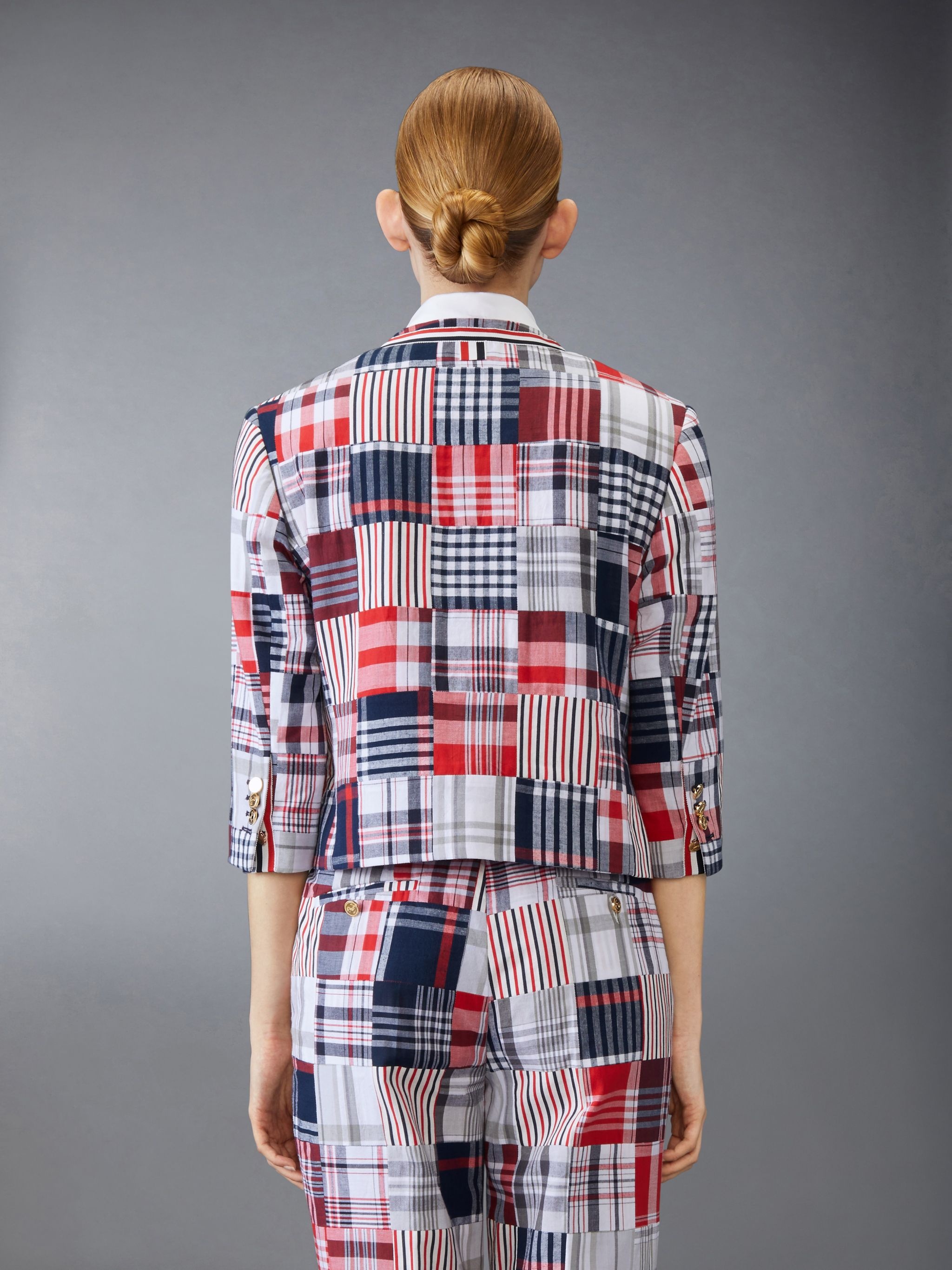 PATCHWORK BOW JACKET - 2