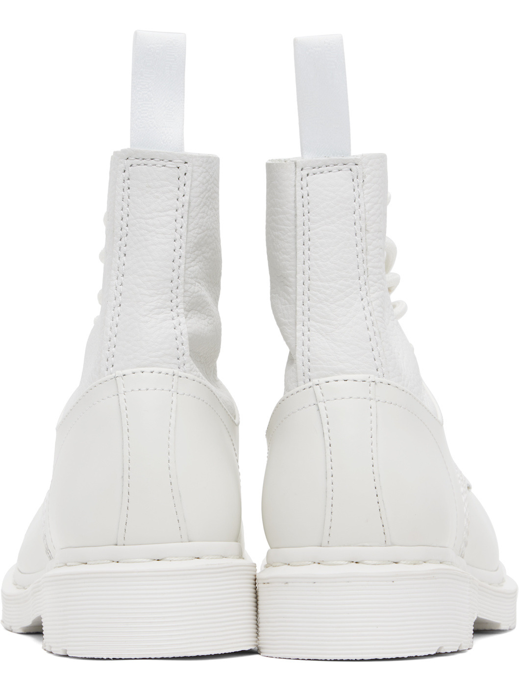 White Dr. Martens Edition 1460 Twist Boots - 2