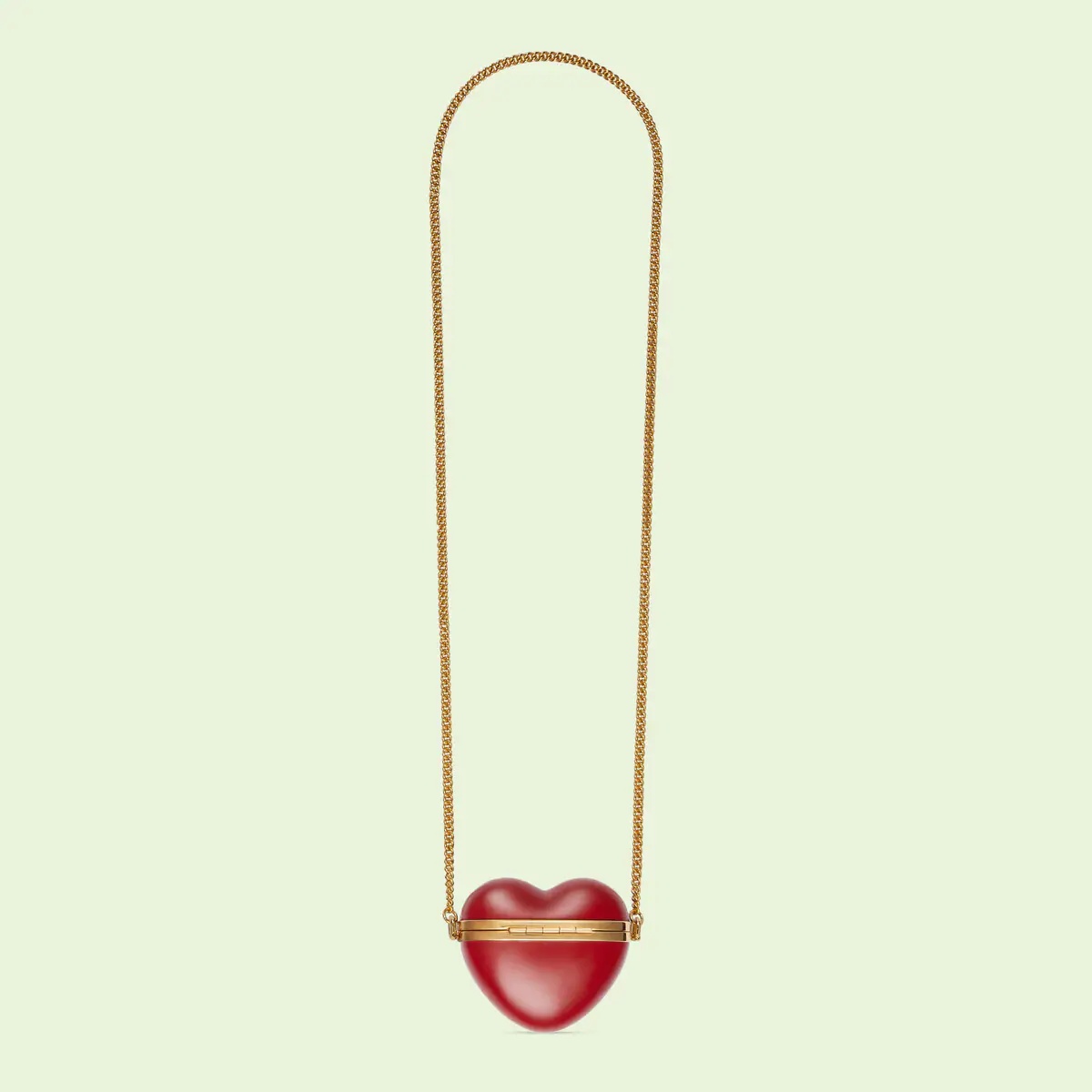 GG Marmont heart-shaped case for AirPods 5