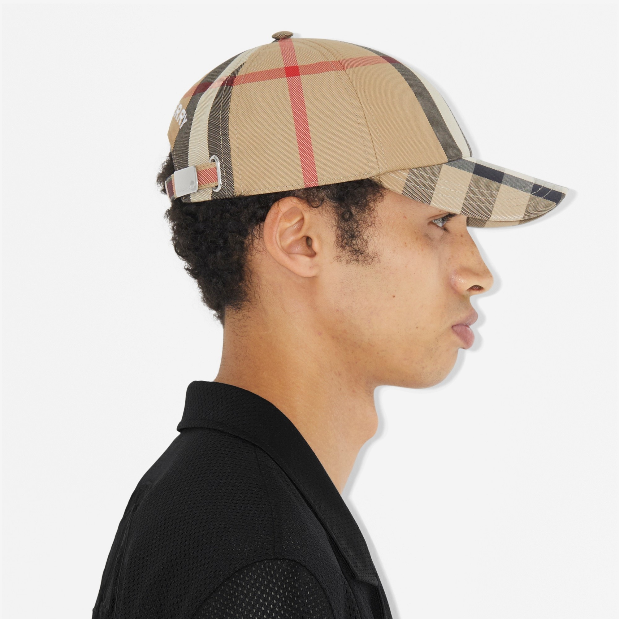 Check Cotton Baseball Cap - 6