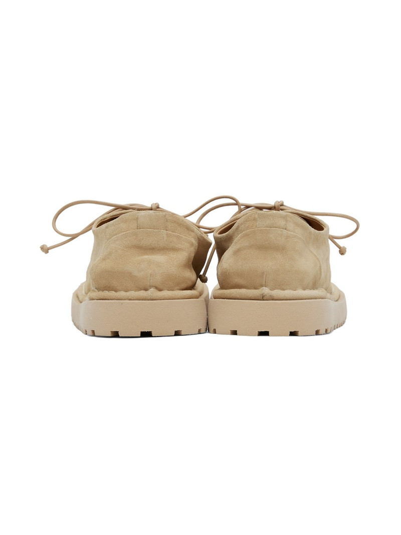 Beige Gomme Sancrispa Alta Pomice Derbys 2