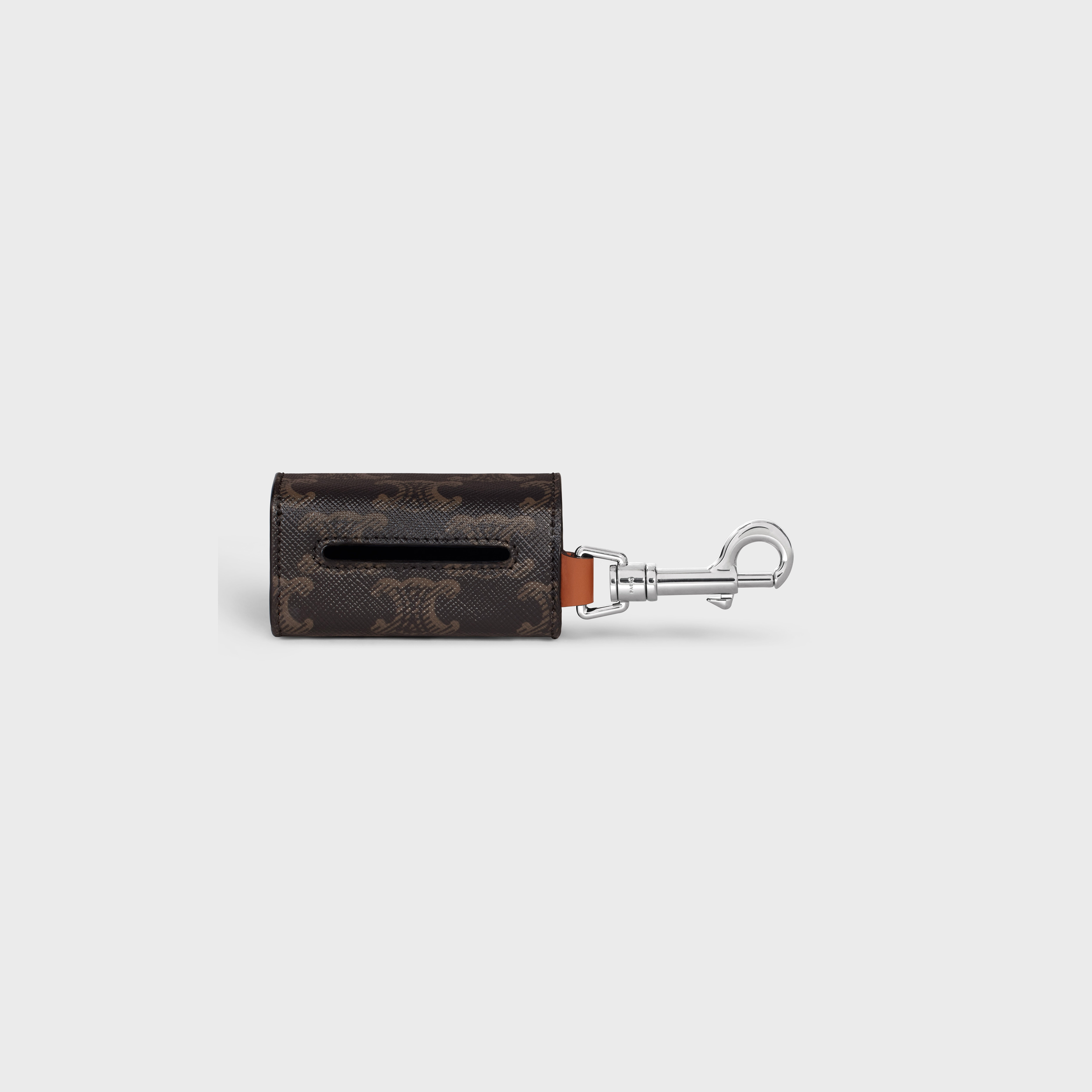 Dog Bags Holder in Triomphe Canvas and Calfskin - 3