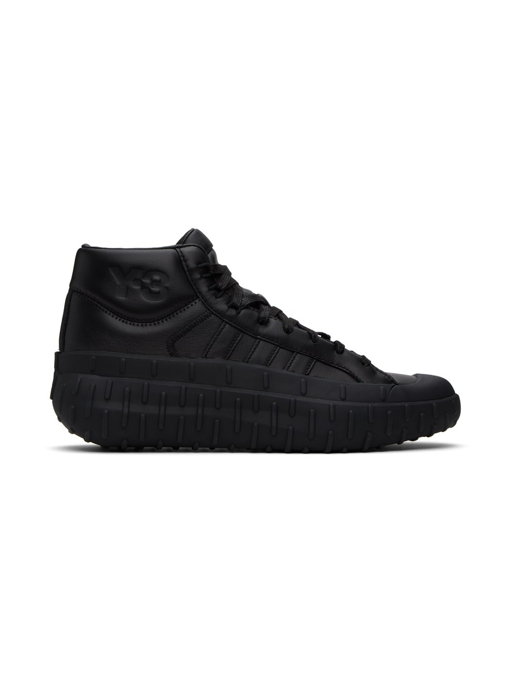 Black GR.1P High Sneakers - 1