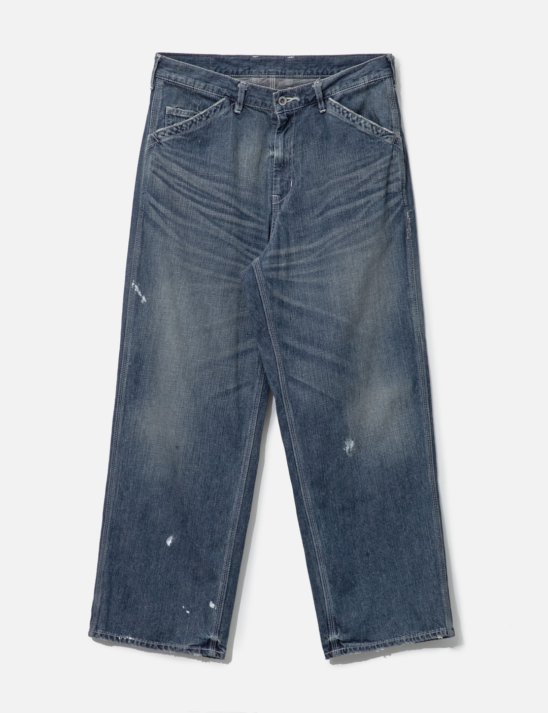 WASHED UTILITY PANTS - 1