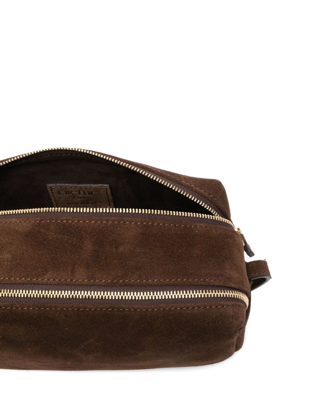 mini Trousse suede double-zip shoulder bag - 5