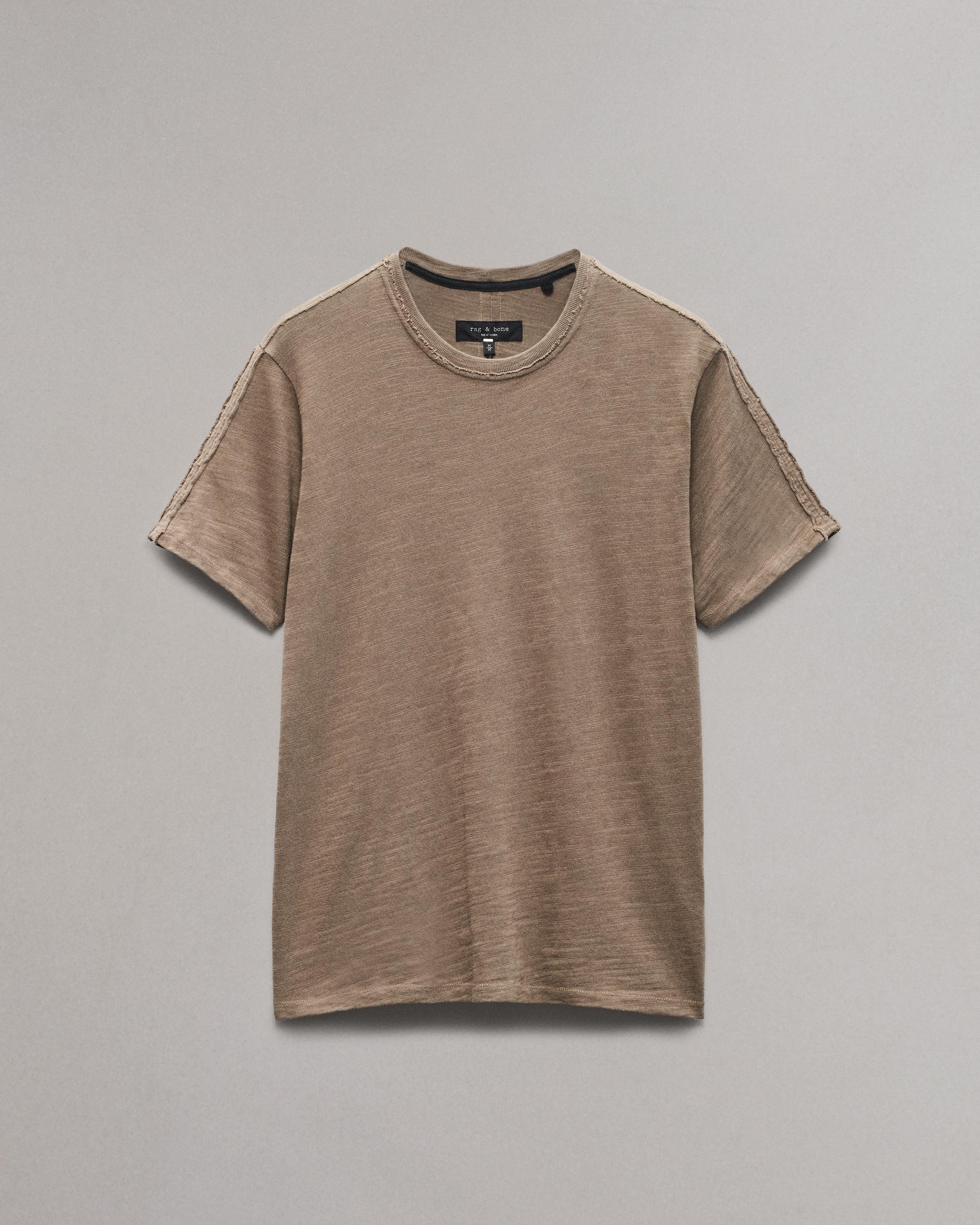Raw-Edge Flame Tee - 2