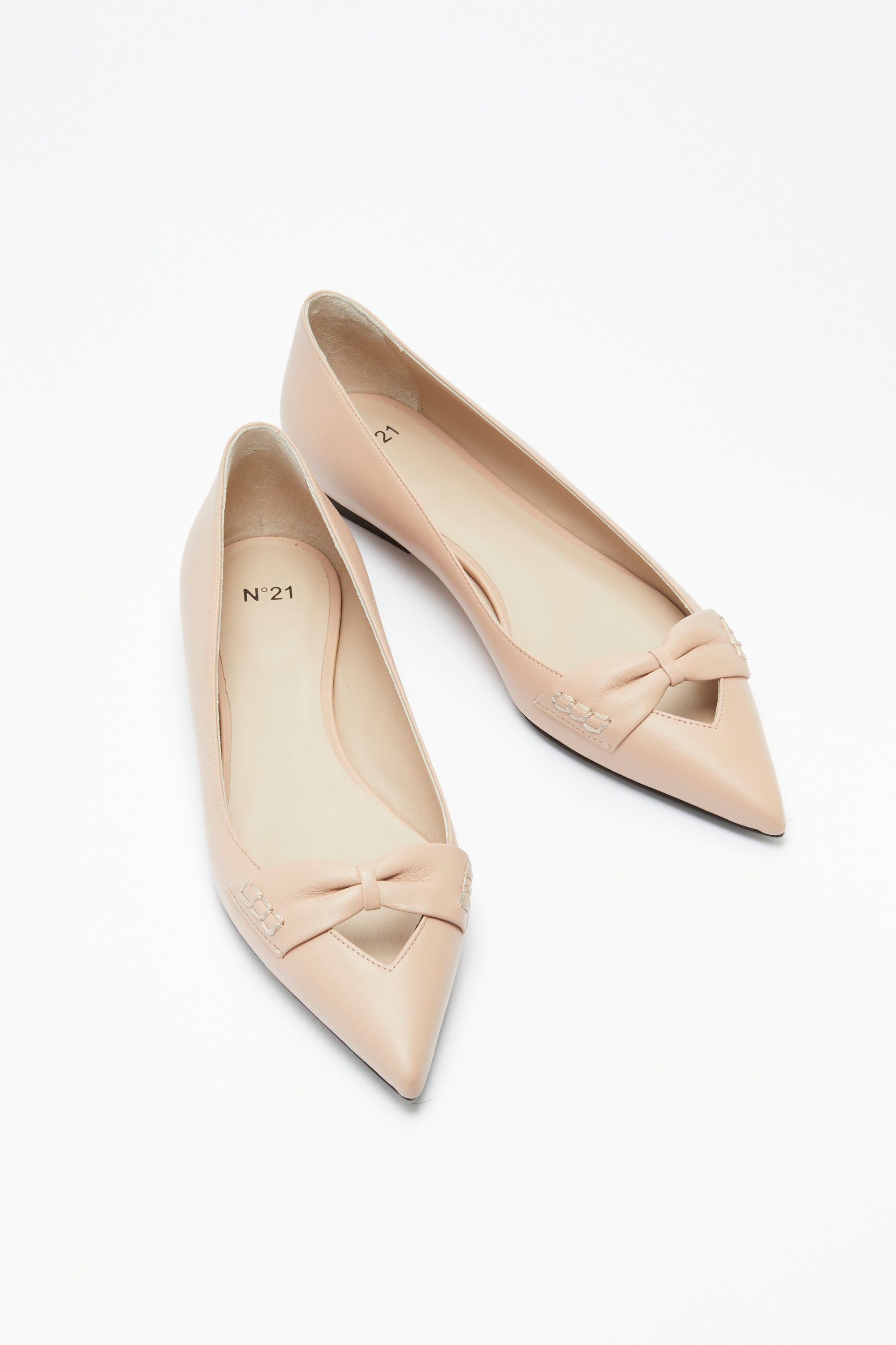 BOW-EMBELLISHED BALLET PUMPS - 5