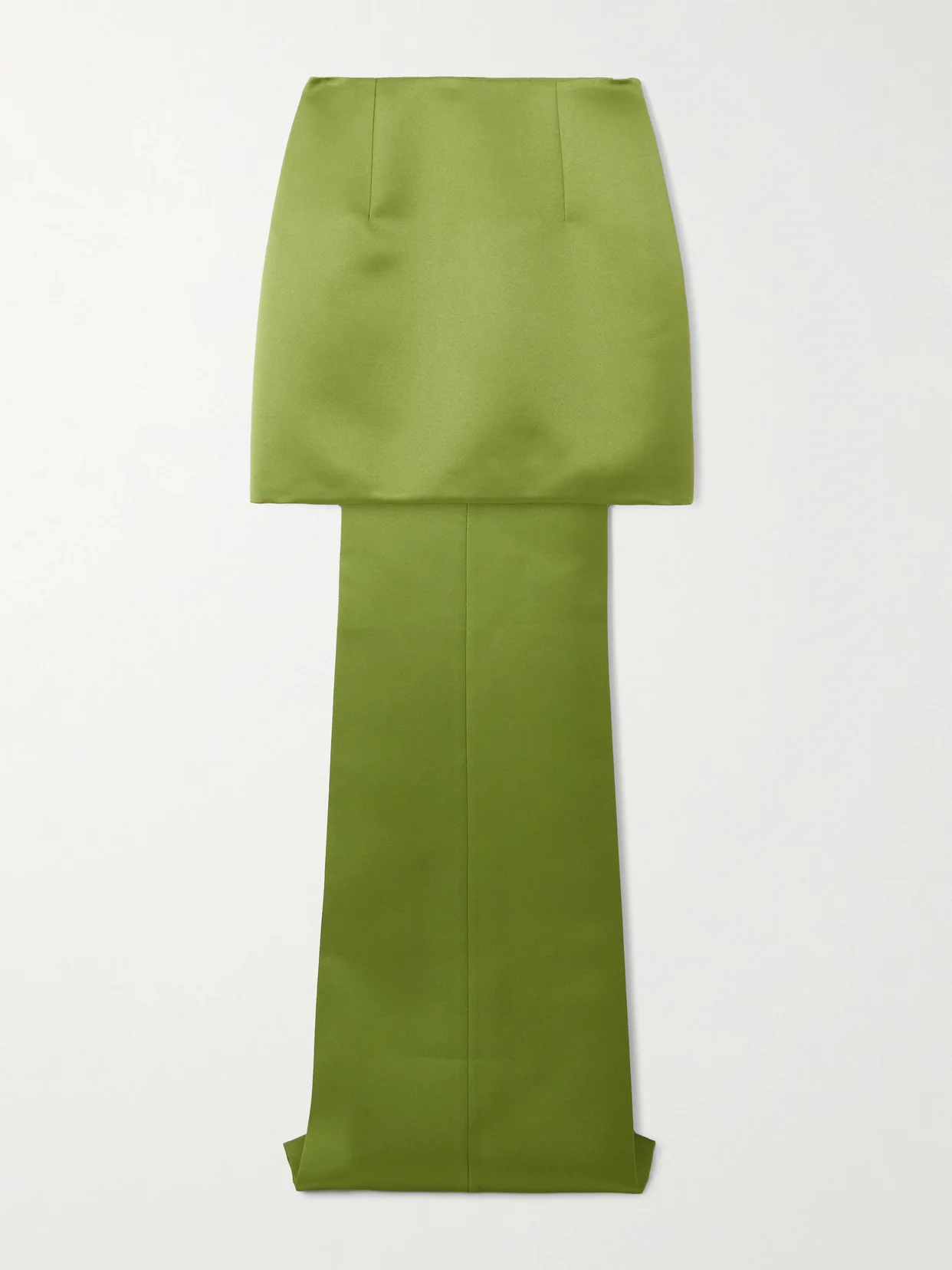 Harleigh Duchesse-satin Maxi Skirt - 1